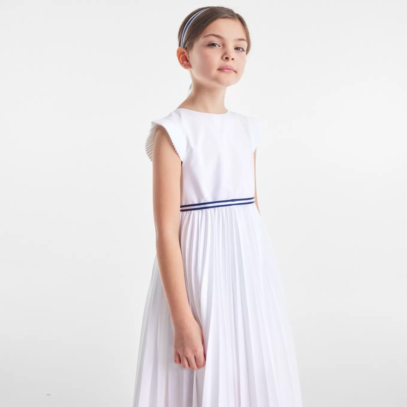 Hot Jacadi Festliches Kleid für Mädchen JACADI WEISS