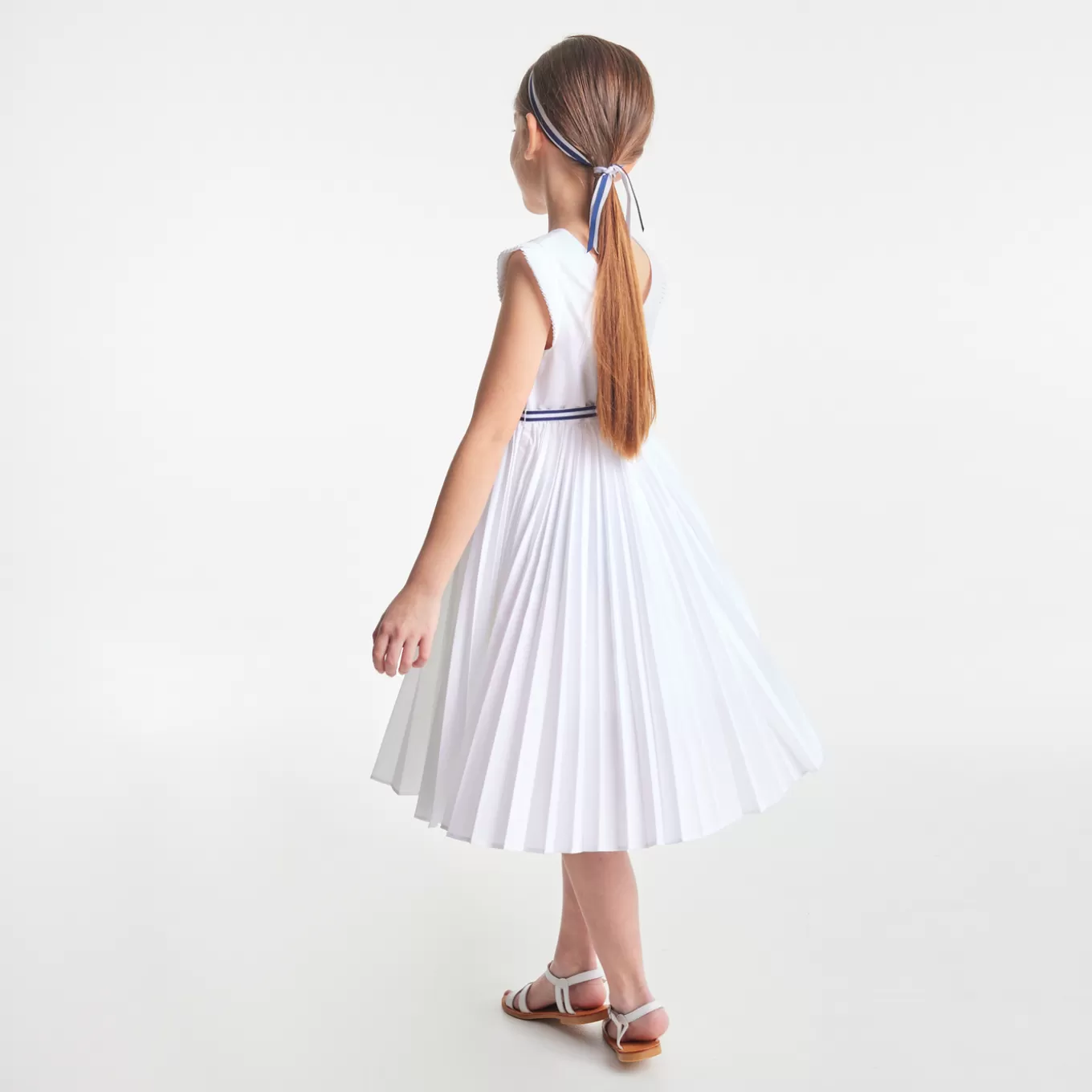 Hot Jacadi Festliches Kleid für Mädchen JACADI WEISS