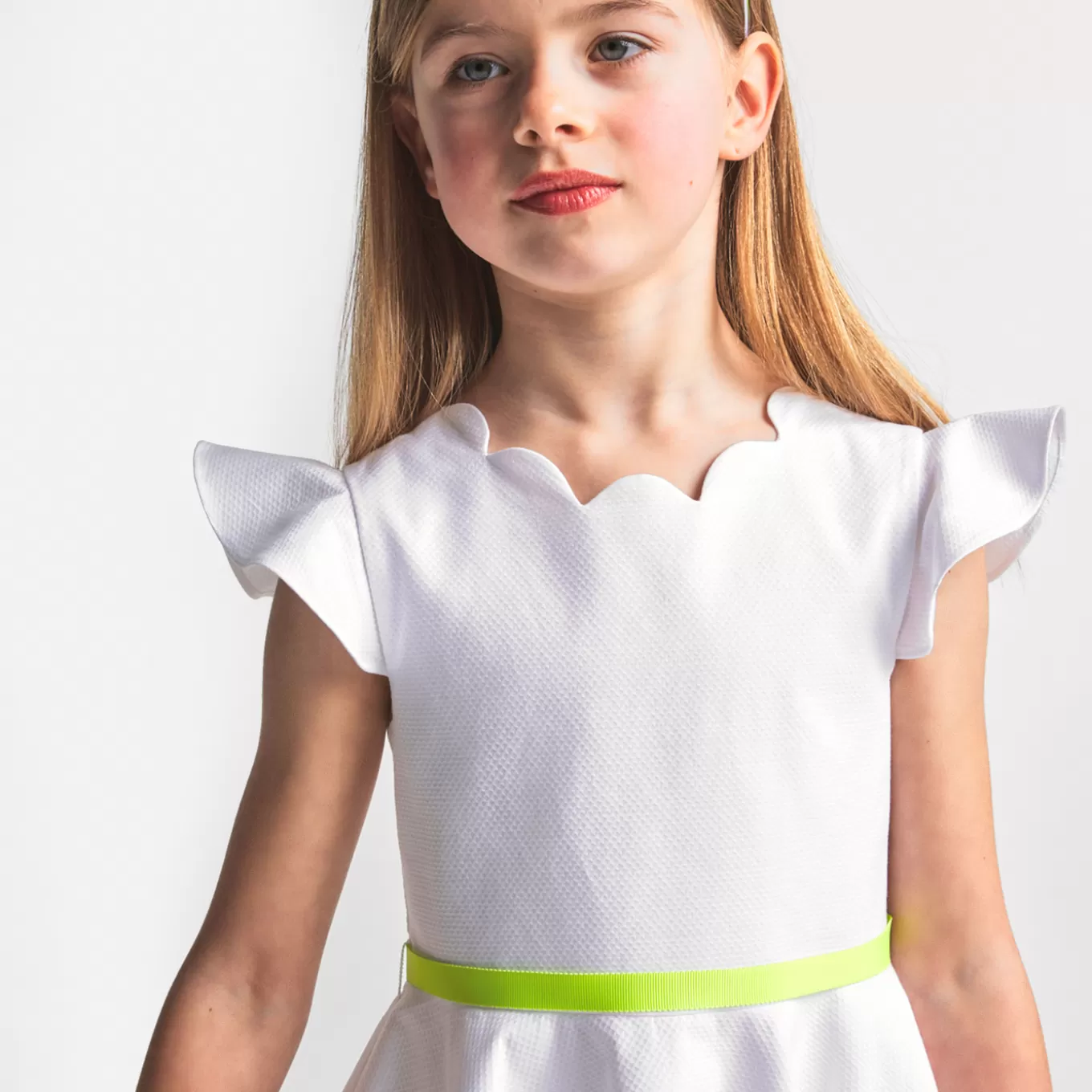 Best Sale Jacadi Festliches Kleid für Mädchen JACADI WEISS