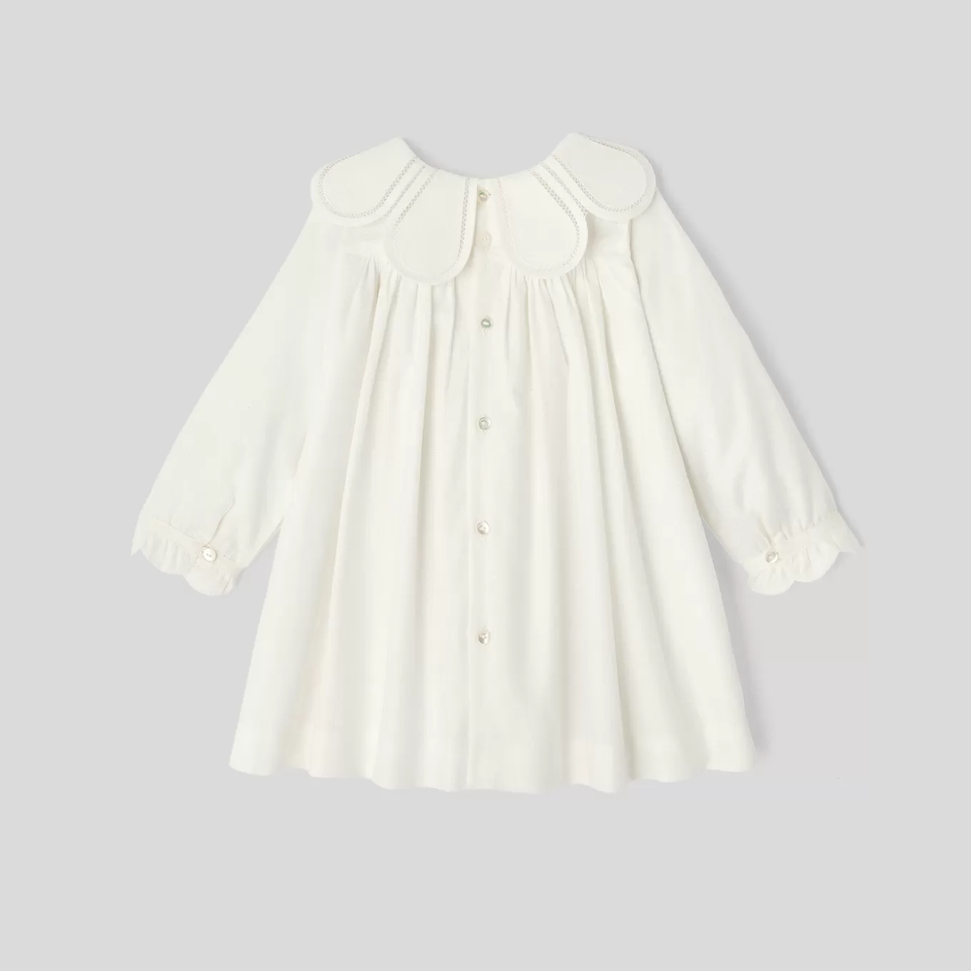Discount Jacadi Festliches Kleid für Mädchen WEICHES JACADI WEISS