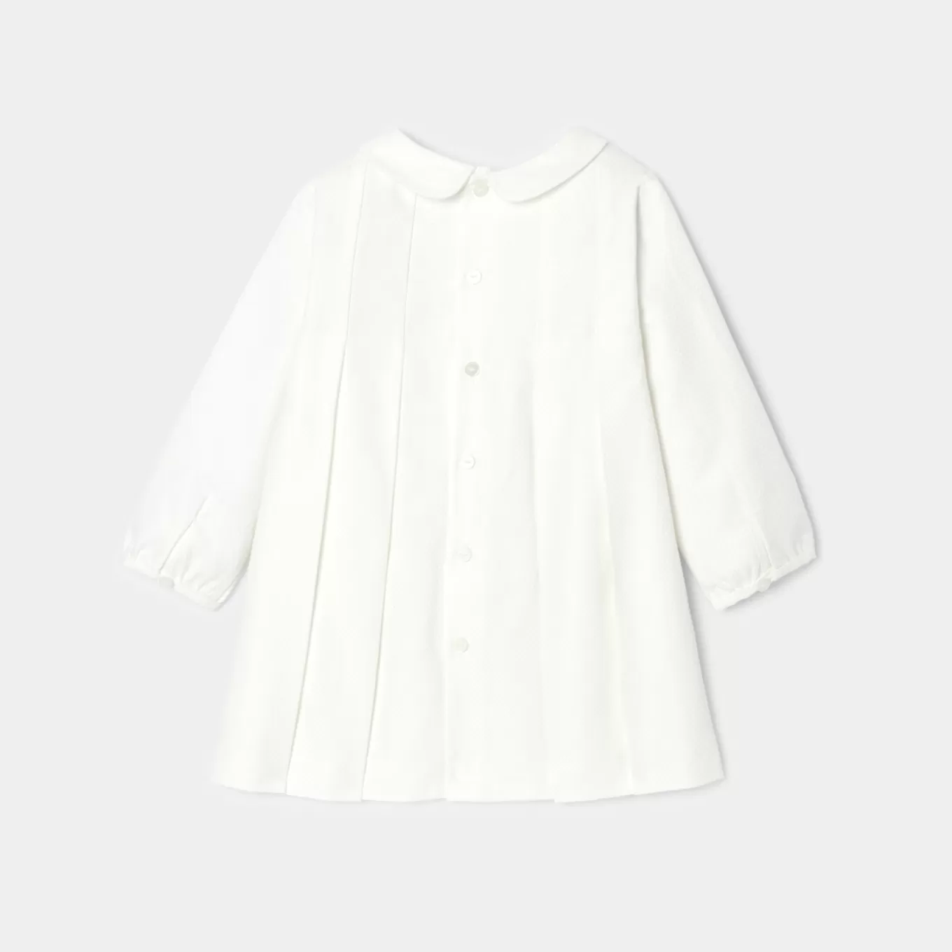 Fashion Jacadi Festliches Kleid Kleinkind Mädchen WEICHES JACADI WEISS