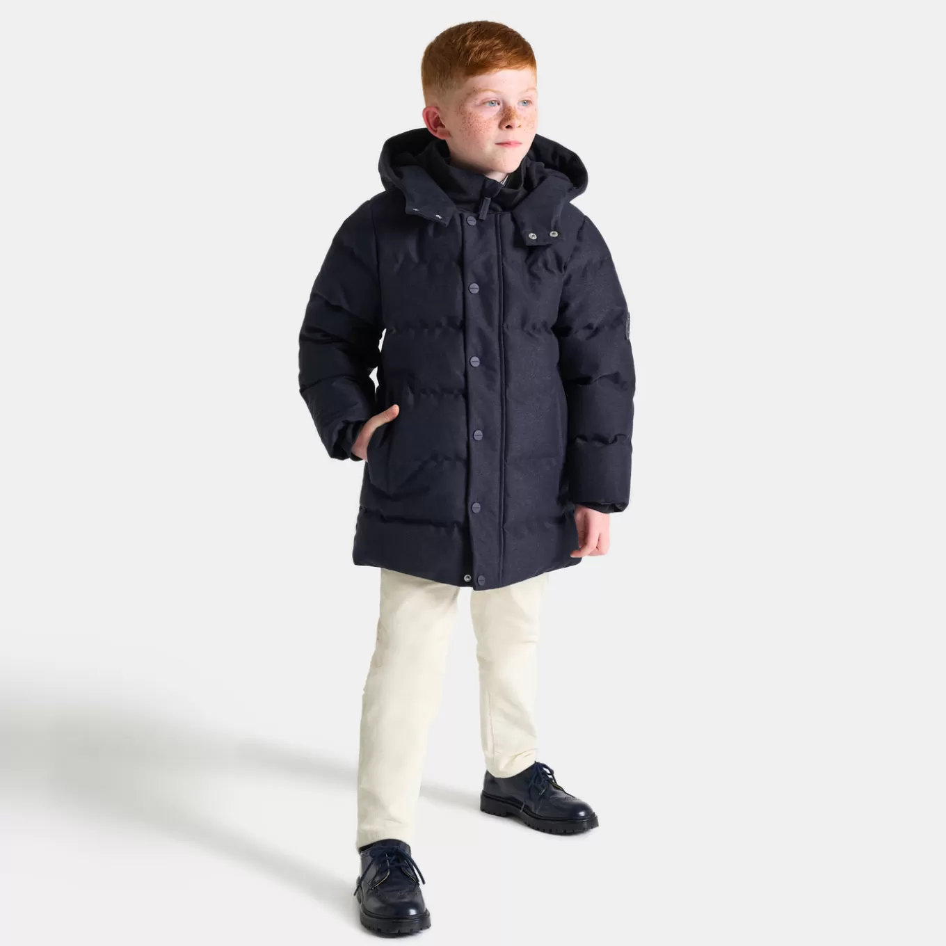 New Jacadi Flanell-Steppjacke für Jungen MARINEBLAU JACADI