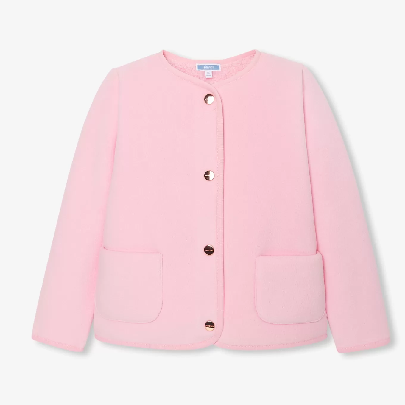 Best Sale Jacadi Fleecejacke für Mädchen ROSA