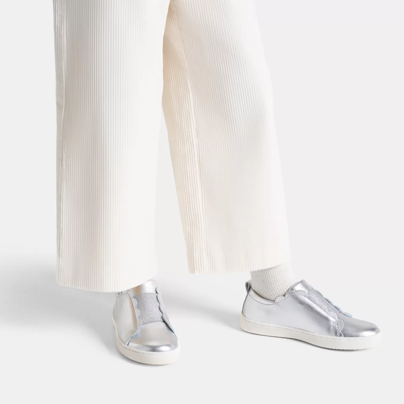 Best Sale Jacadi Freizeitsneakers für Mädchen SILBER