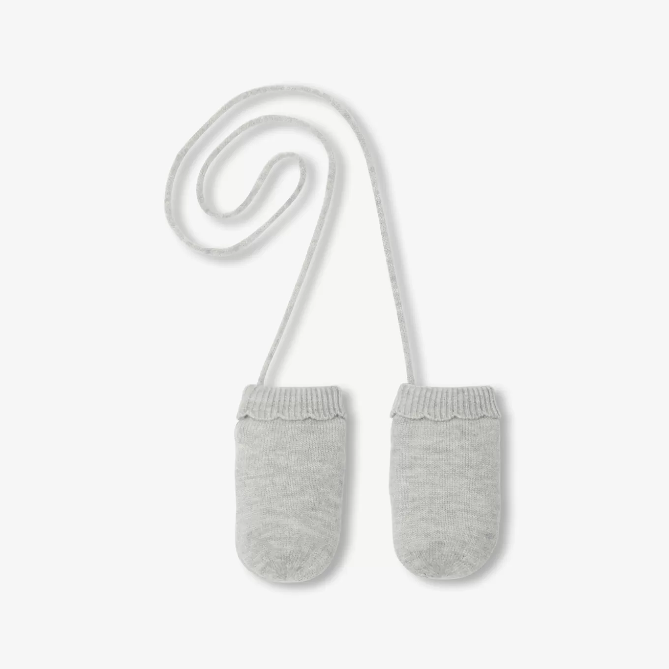 Shop Jacadi Fäustlinge aus Strick Kleinkind Mädchen GRAU MELIERT HELL JACADI