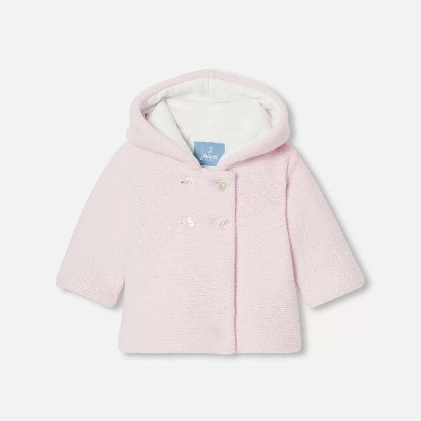 Best Sale Jacadi Gefütterte Jacke für Baby Mädchen ROSA BLASS JACADI