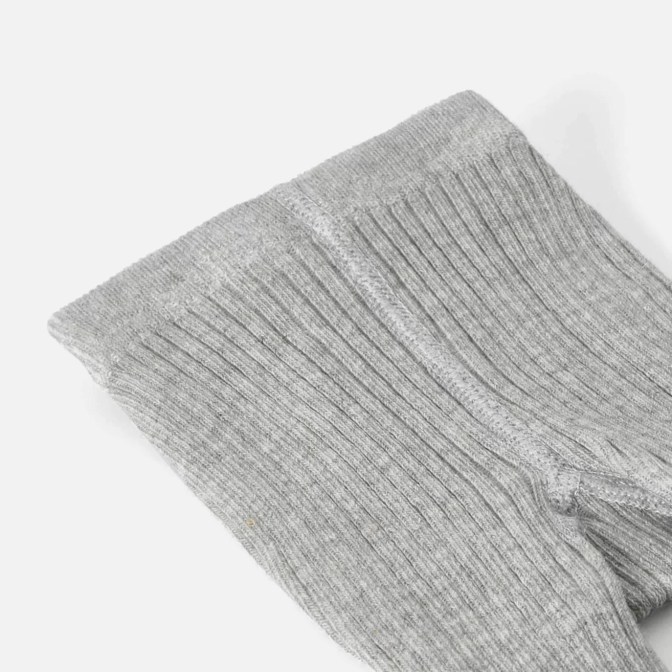 New Jacadi Gerippte Strumpfhose GRAU MELIERT HELL JACADI