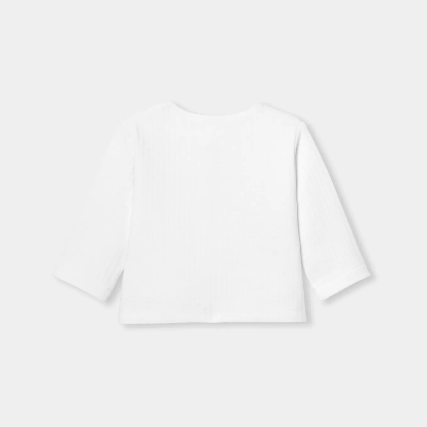 Hot Jacadi Gesteppte Strickjacke aus Jersey JACADI WEISS
