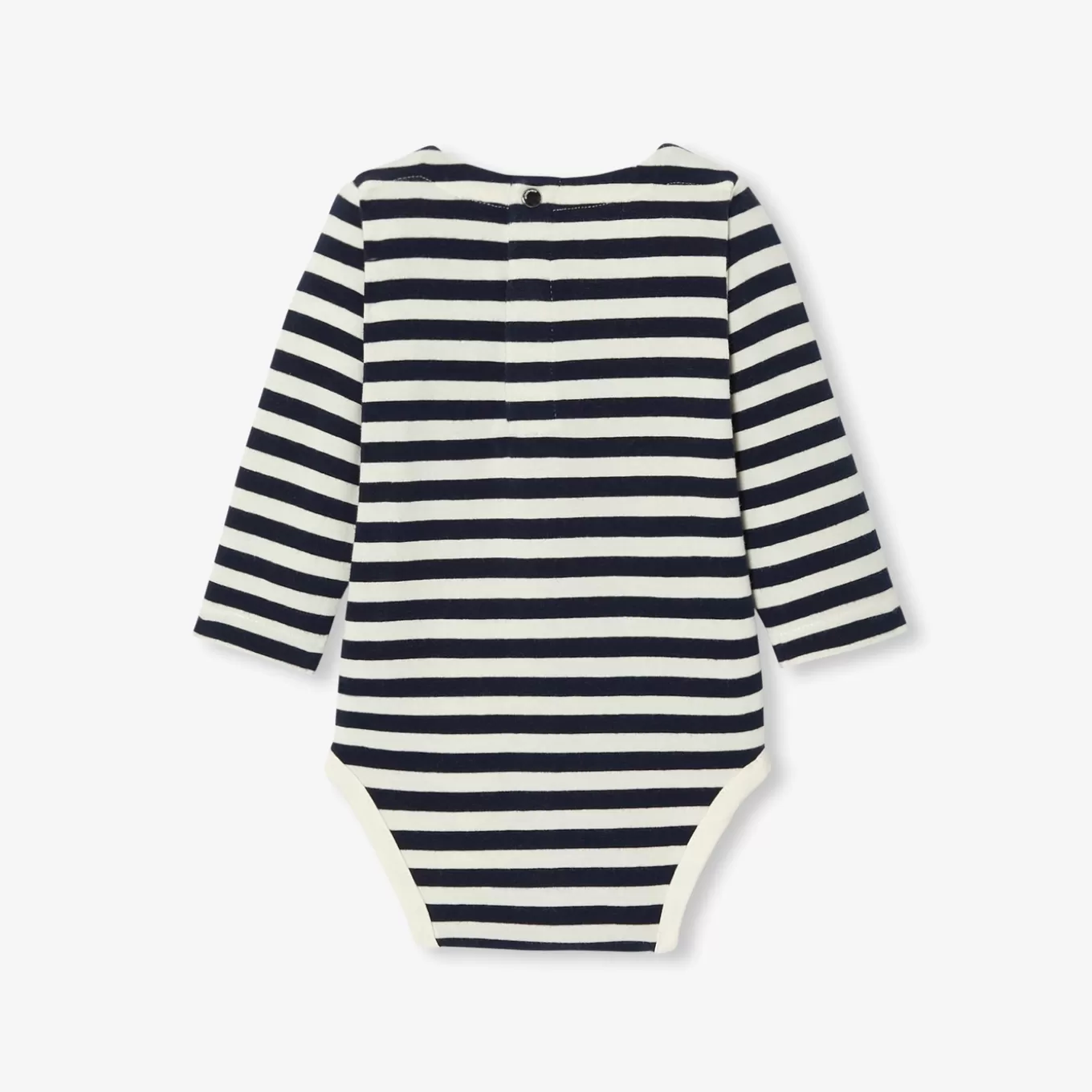 Best Jacadi Gestreifter Body für Babys WEISS/BLAU