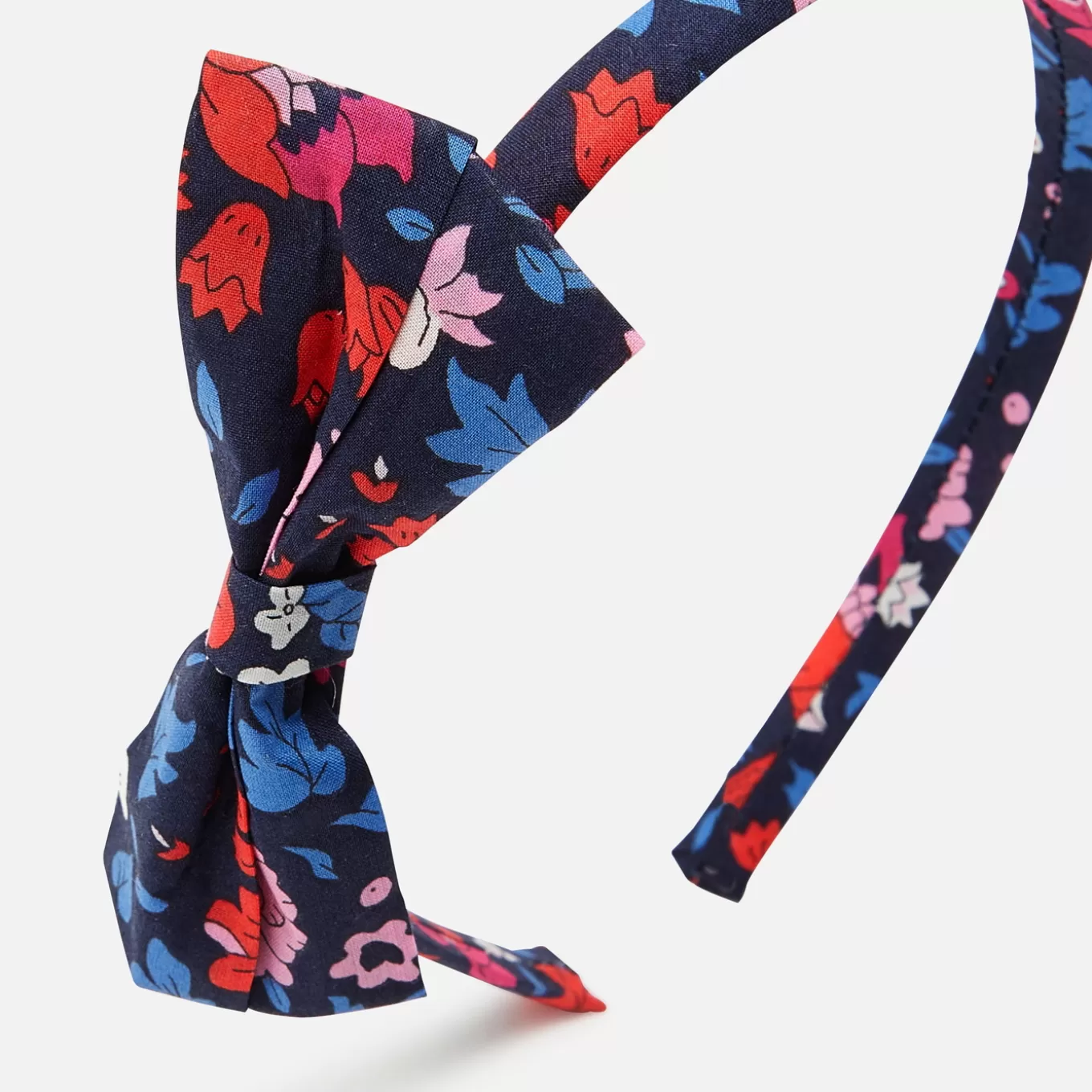 Discount Jacadi Haarreif aus Liberty-Stoff für Mädchen MARINEBLAU/MEHRFARBIG