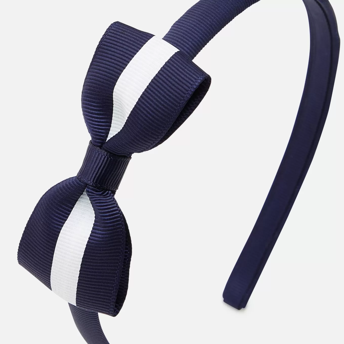 Hot Jacadi Haarreif für Mädchen MARINEBLAU/WEISS