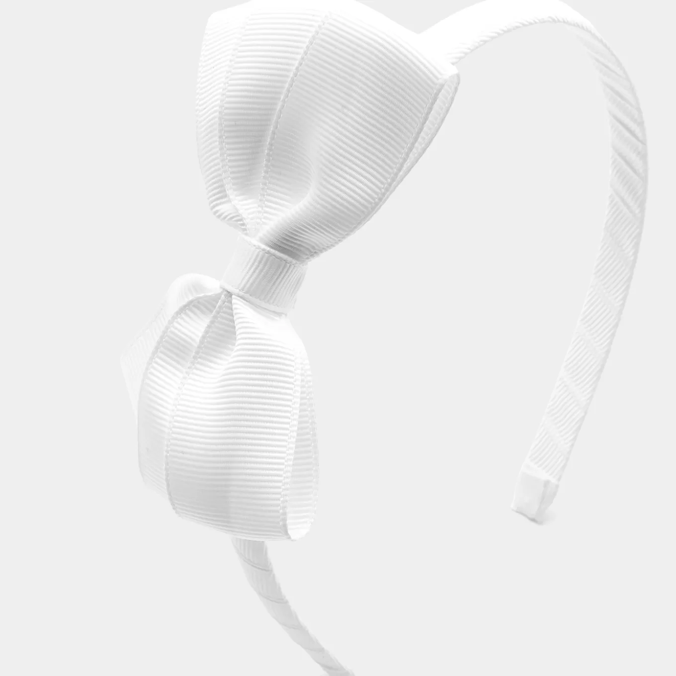 Fashion Jacadi - Haarreif mit Schleife aus Ripsband JACADI WEISS