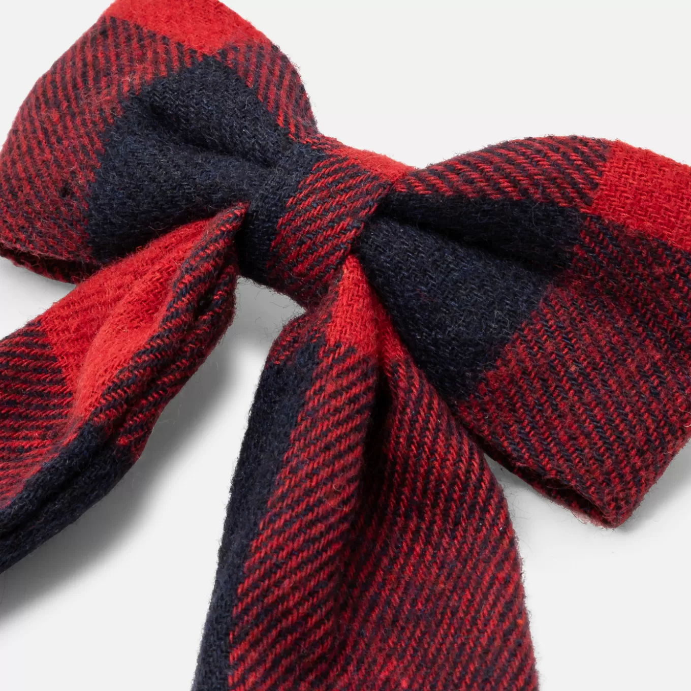 Cheap Jacadi Haarspange mit Schleife aus Flanell für Mädchen MARINEBLAU/ROT