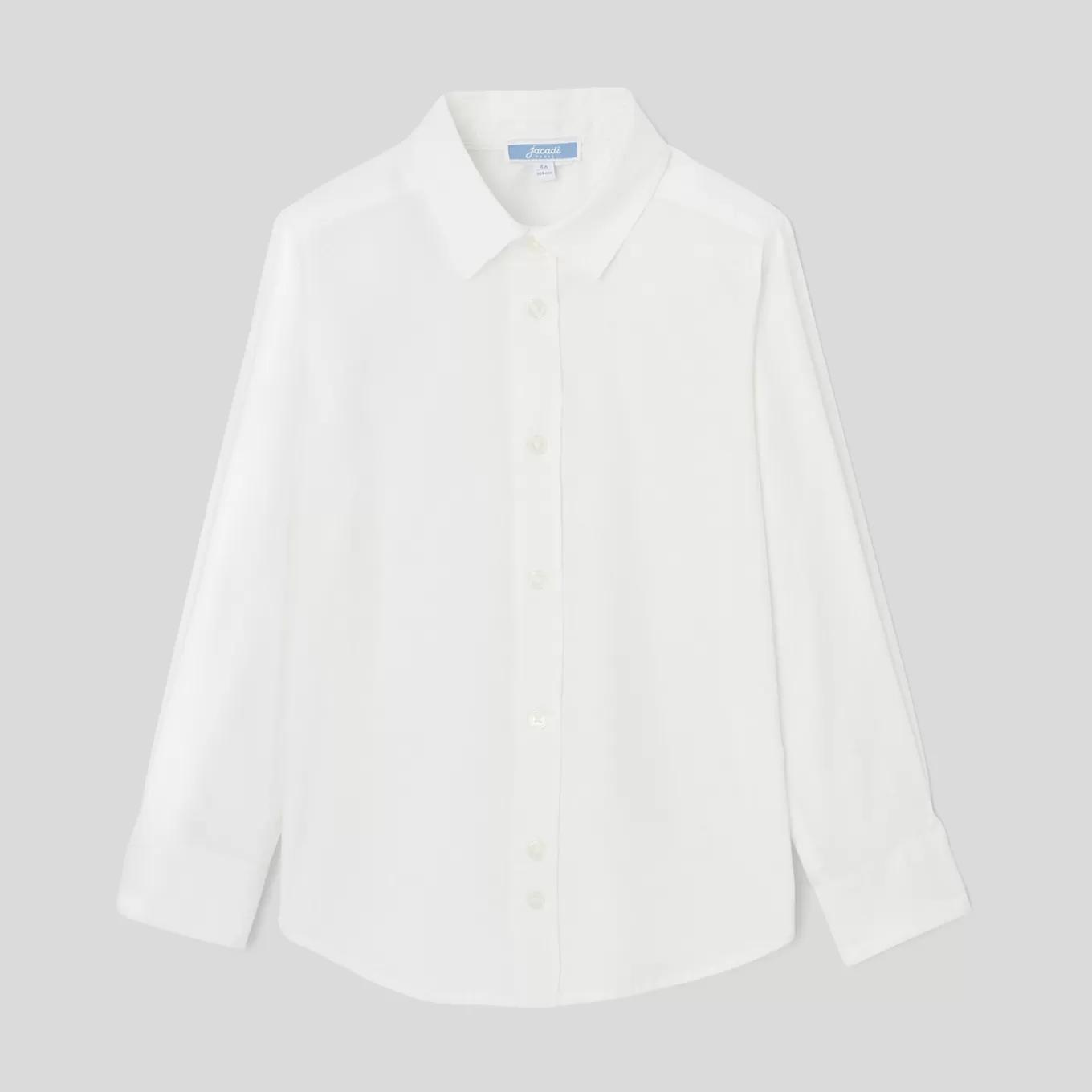 Shop Jacadi Hemd aus Oxfordstoff für Jungen JACADI WEISS