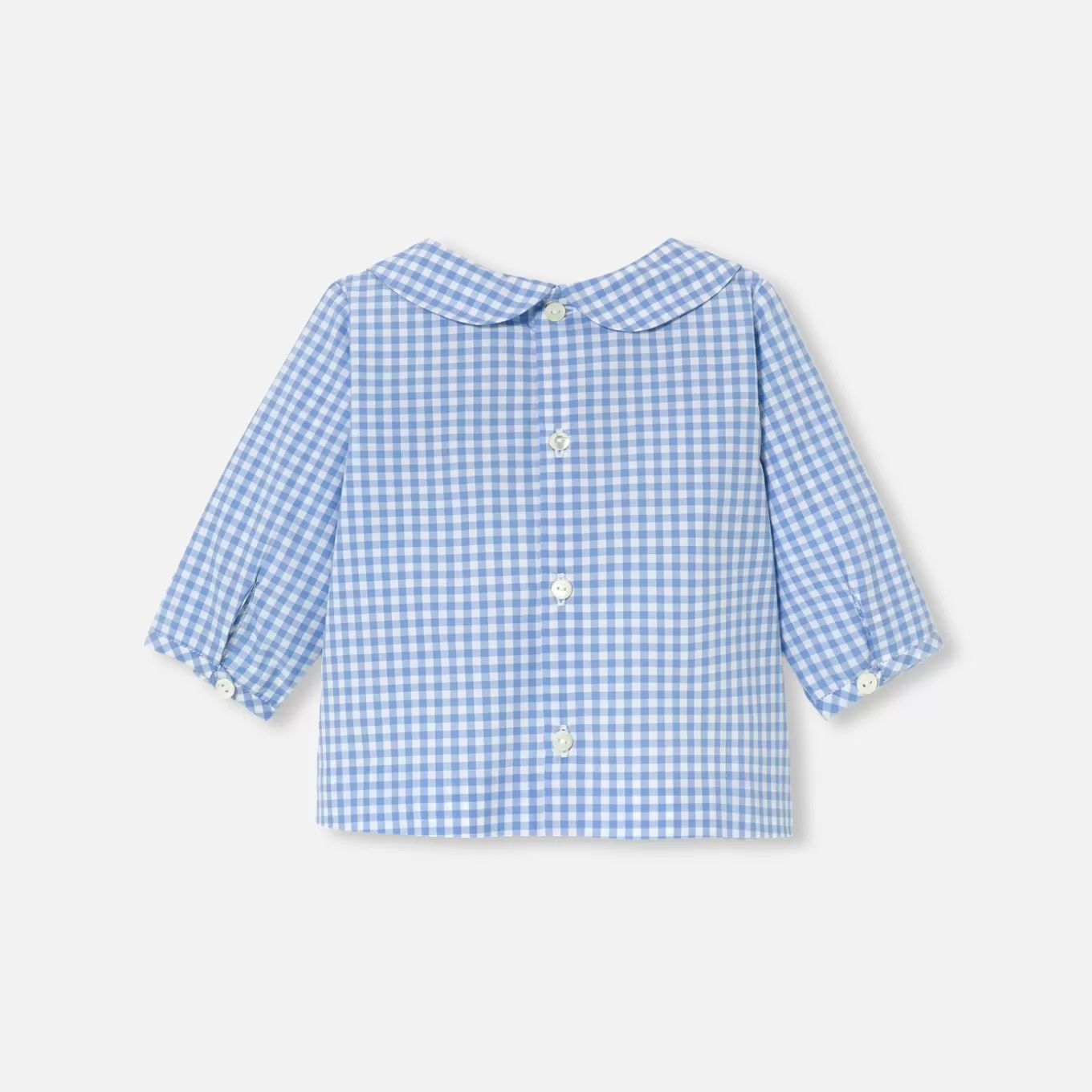 Cheap Jacadi Hemd aus Popeline für Baby Jungen BLAU/WEISS