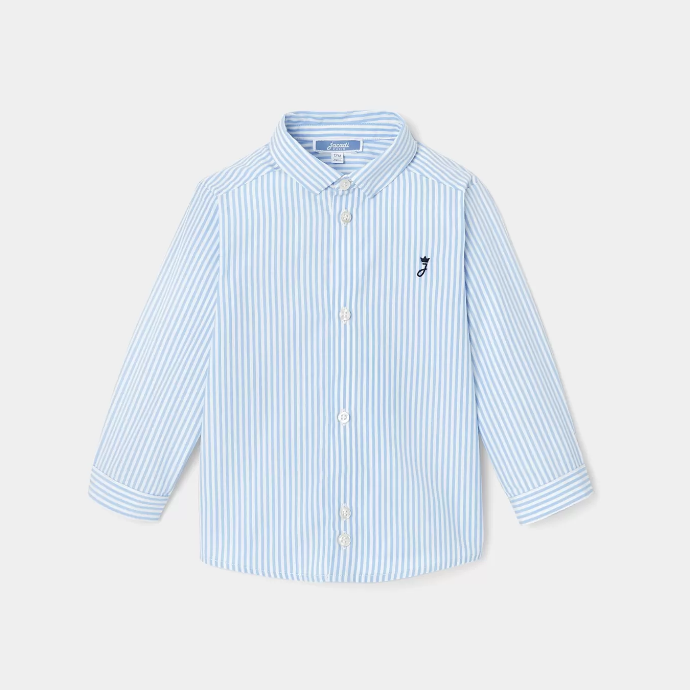 Discount Jacadi Hemd für Jungen WEISS/HIMMELBLAU