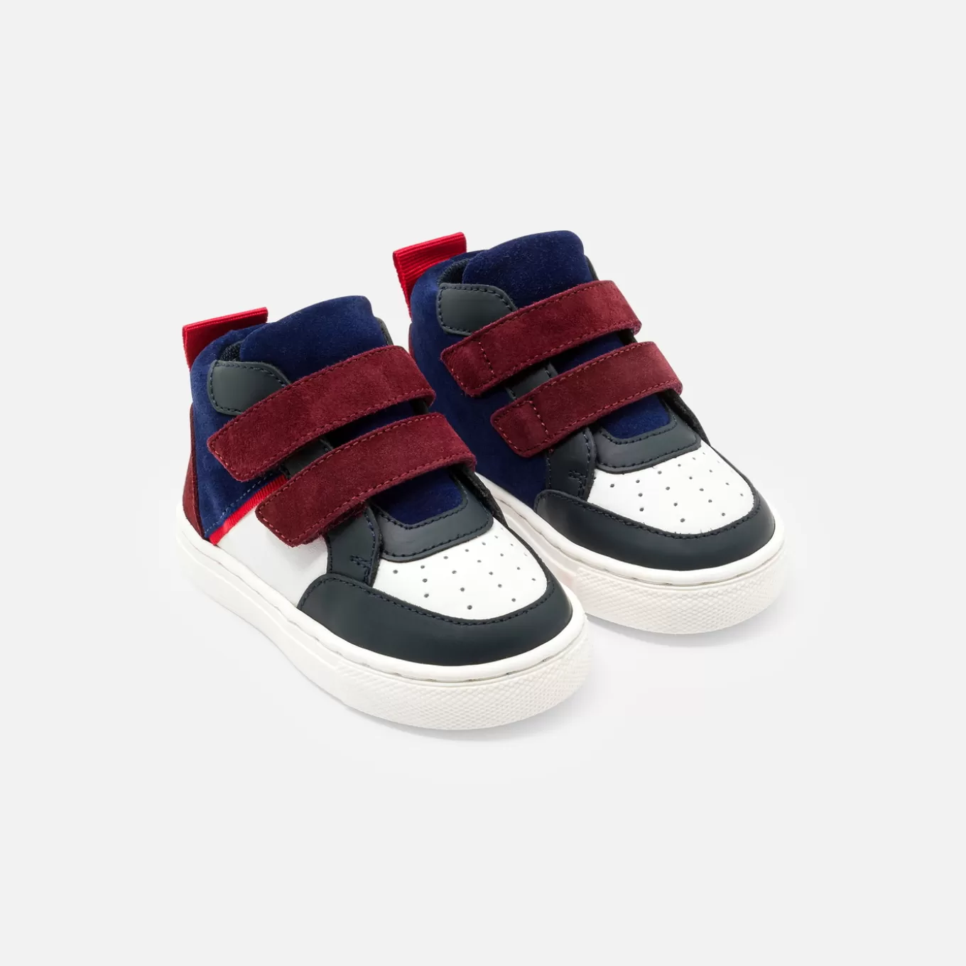 Cheap Jacadi High-Top-Sneakers für kleine Jungen BLAU/ROT