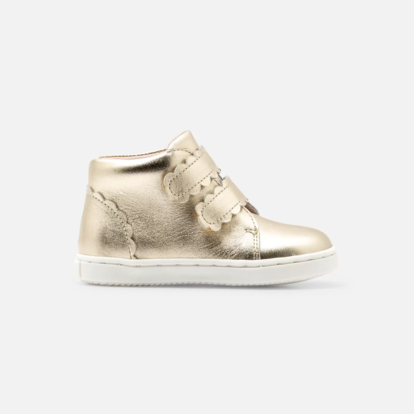 Outlet Jacadi High-Top-Sneakers für kleine Mädchen GOLD