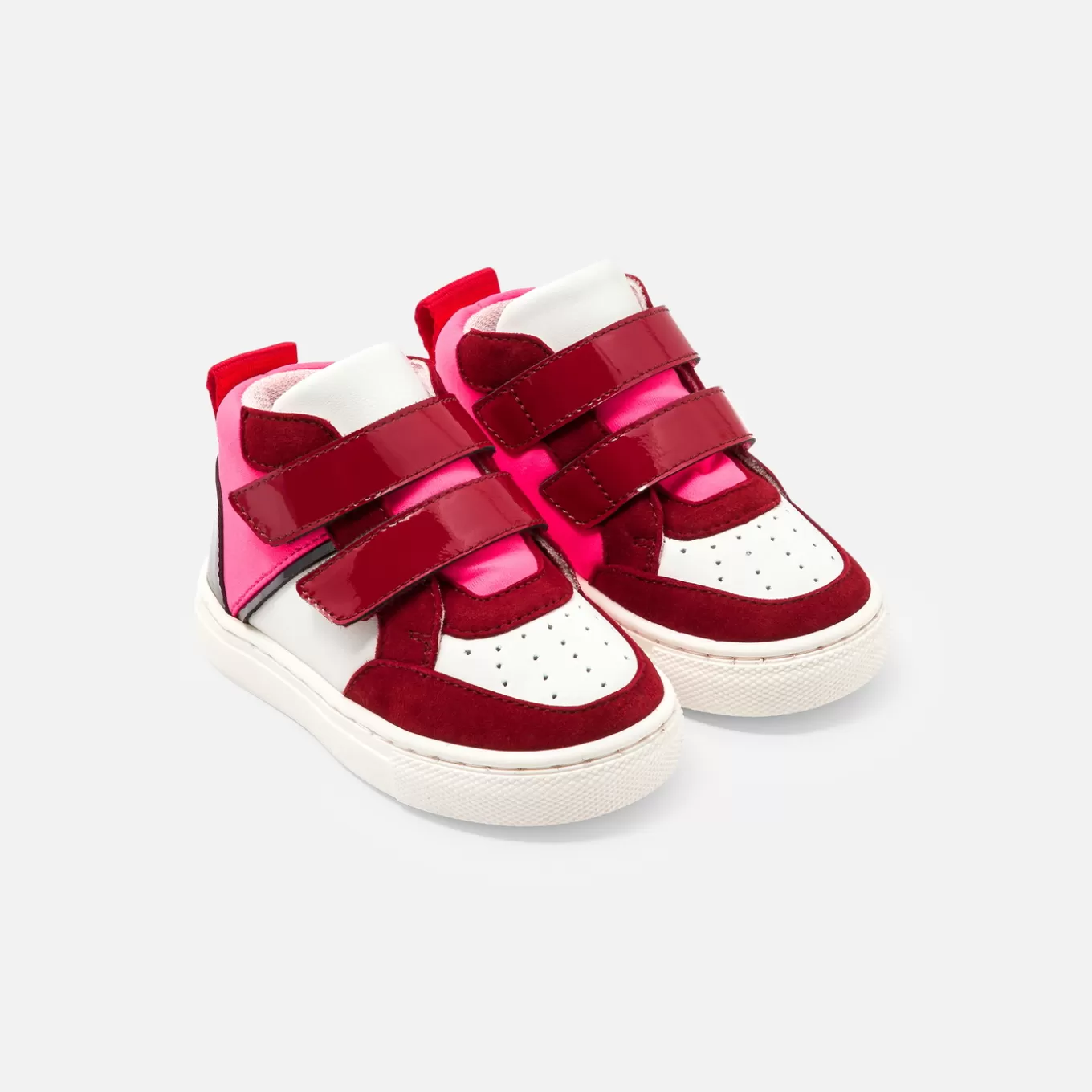 Discount Jacadi High-Top-Sneakers für kleine Mädchen ROSA