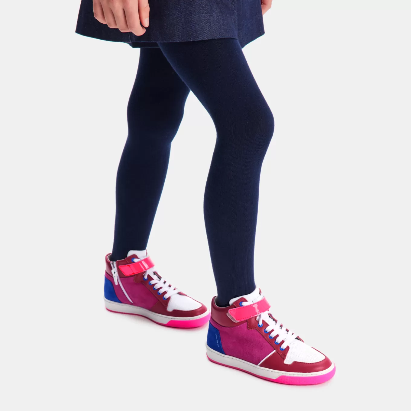 Clearance Jacadi High-Top-Sneakers für Mädchen ROSA