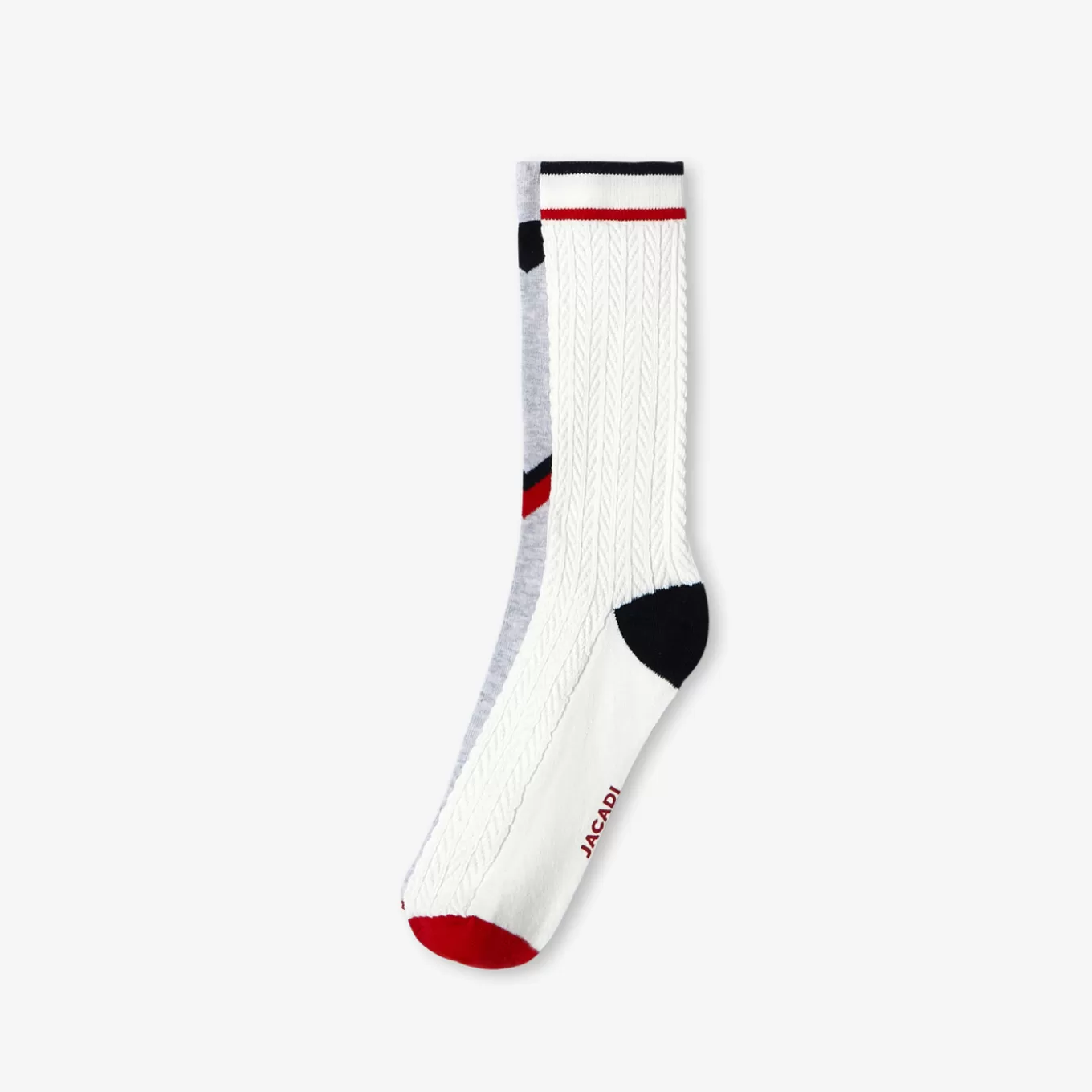Clearance Jacadi Hohe Socken im 2er-Set für Jungen ROT/MEHRFARBIG