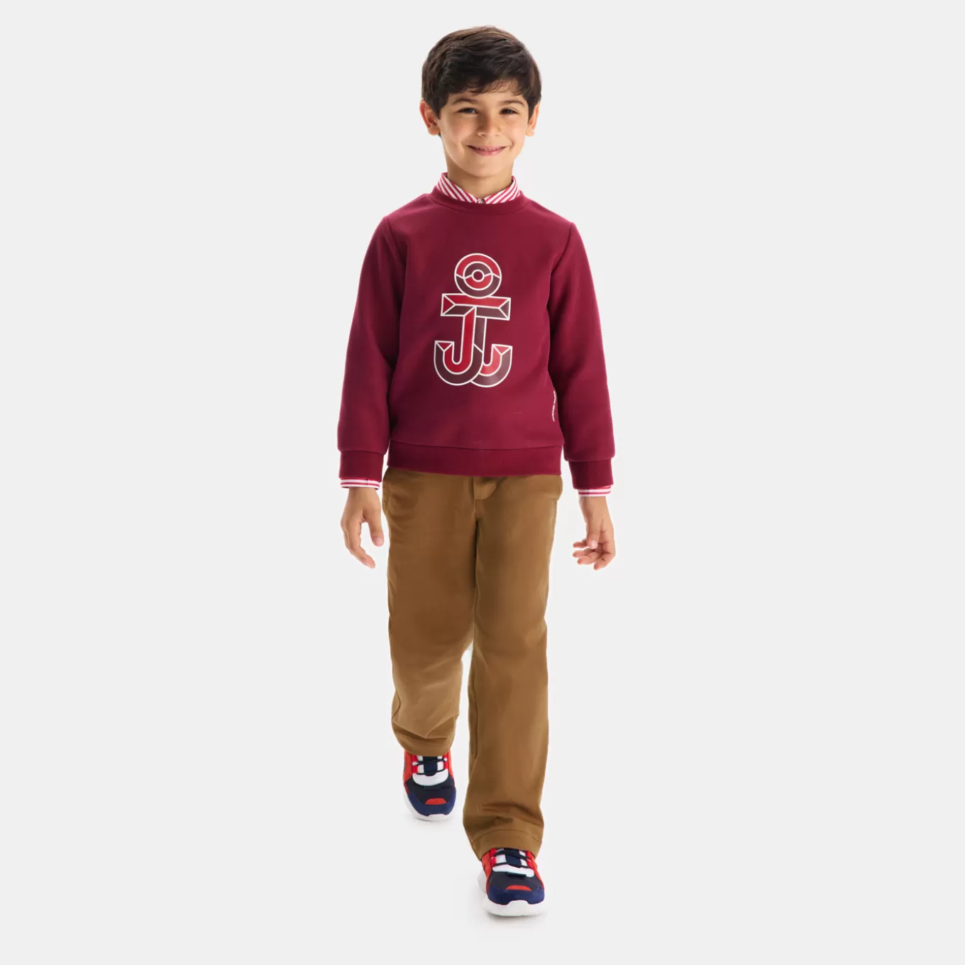 Flash Sale Jacadi Hose aus Twill für Jungen MASTIC