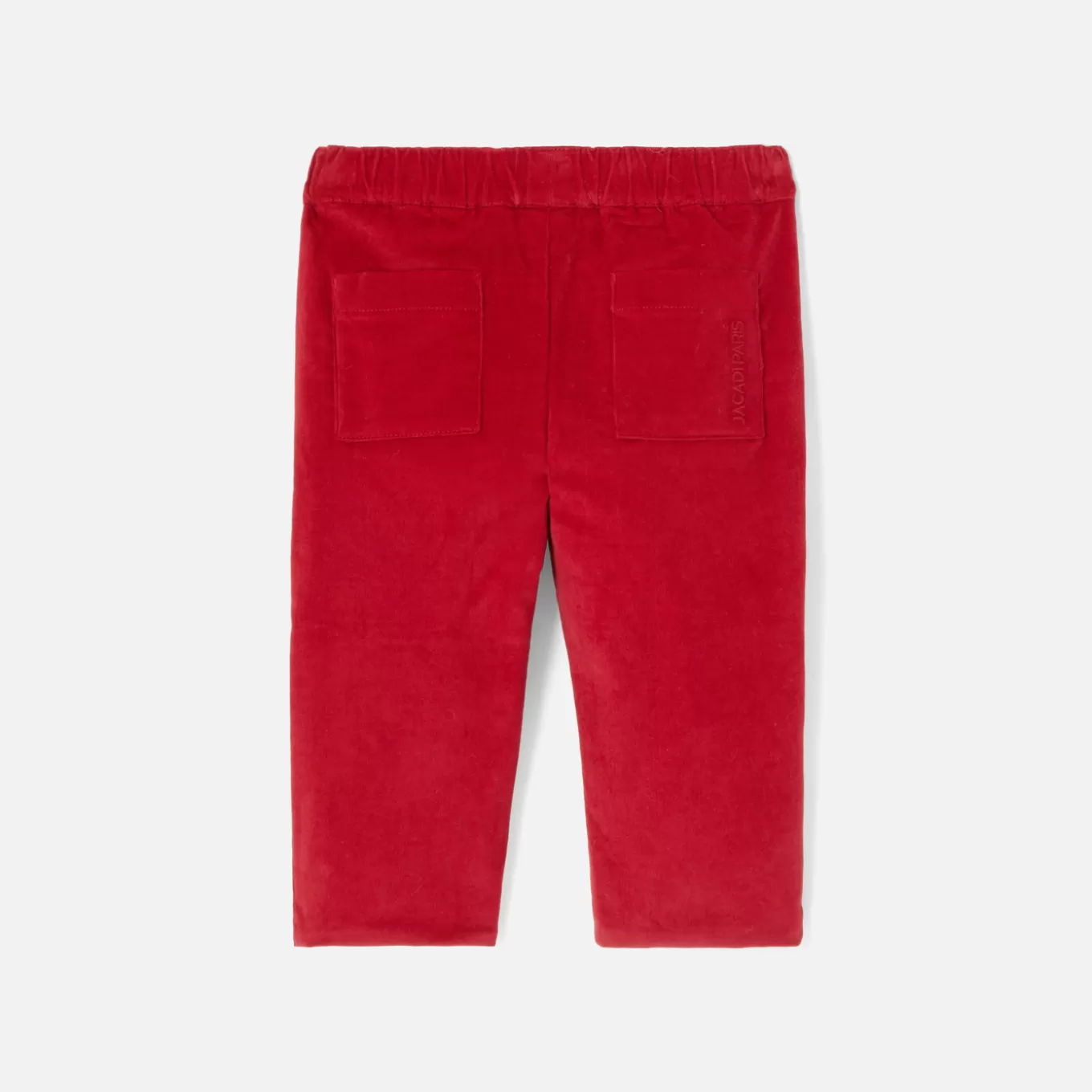 Fashion Jacadi Hose für Jungen aus Velours RUBINROT