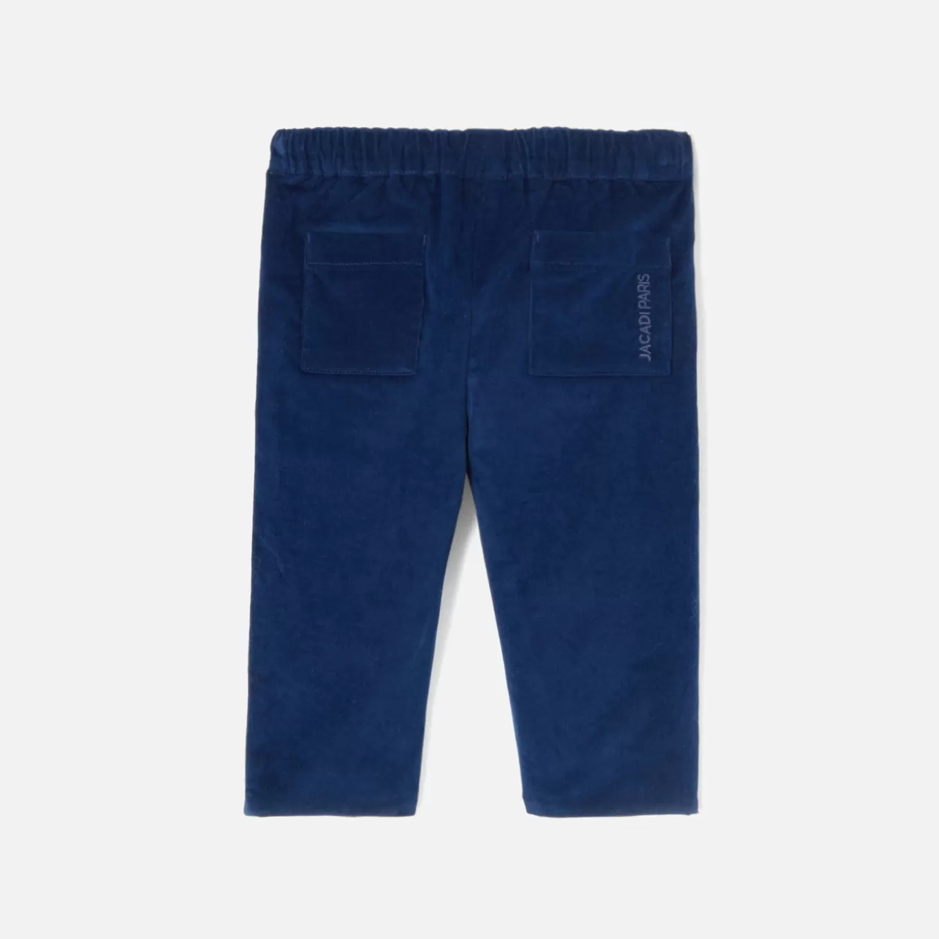 Outlet Jacadi Hose für Jungen aus Velours OZEANBLAU