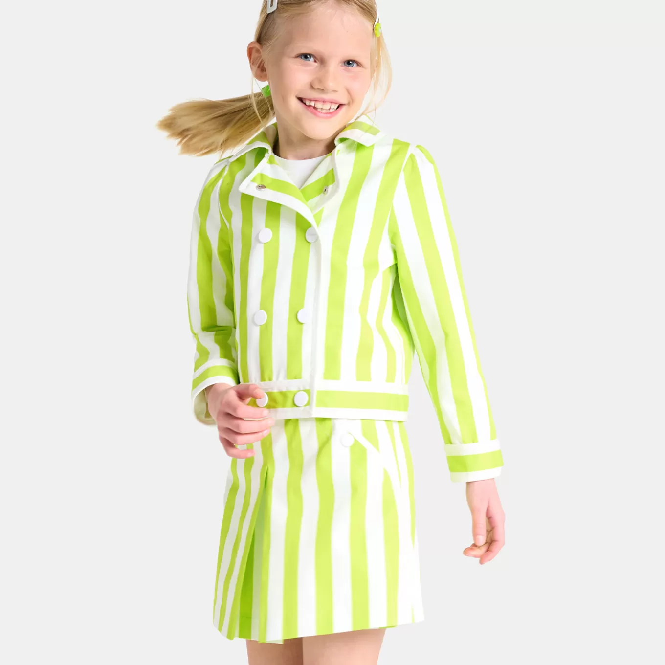 Discount Jacadi Hosenrock für Mädchen WEISS/GRÜN
