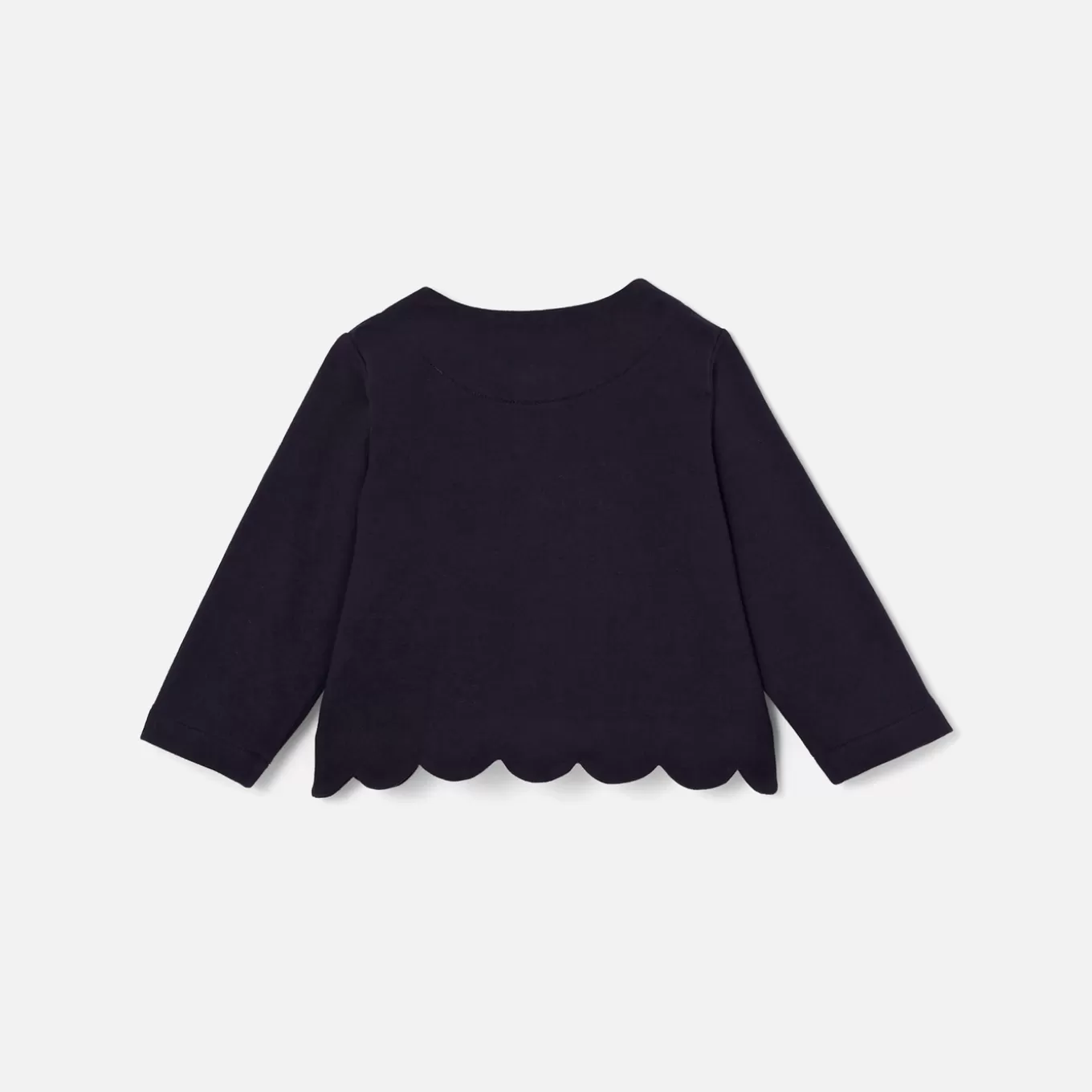 Shop Jacadi Jäckchen aus Molton für Mädchen MARINEBLAU JACADI