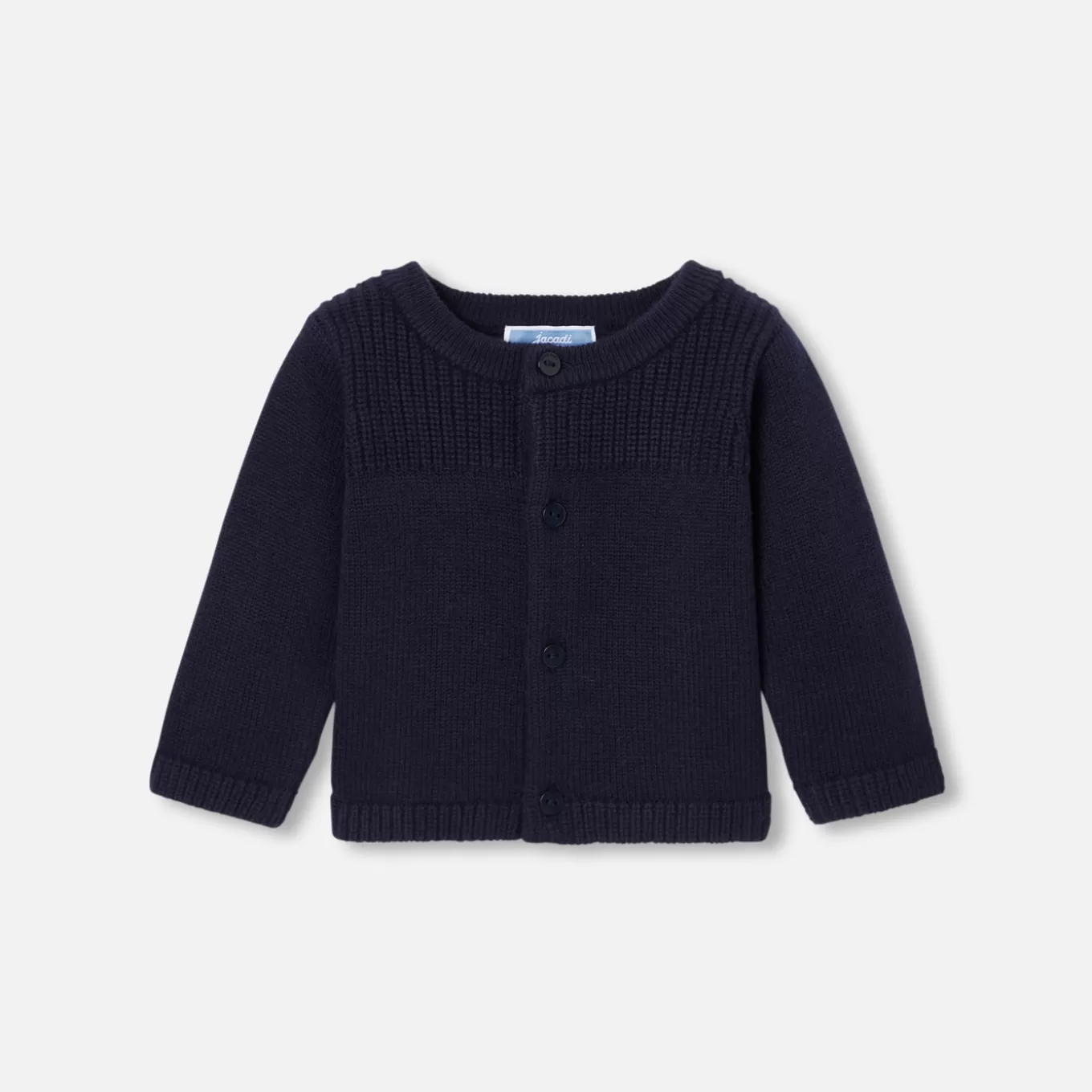 Flash Sale Jacadi Jäckchen für Baby Jungen MARINEBLAU HELL