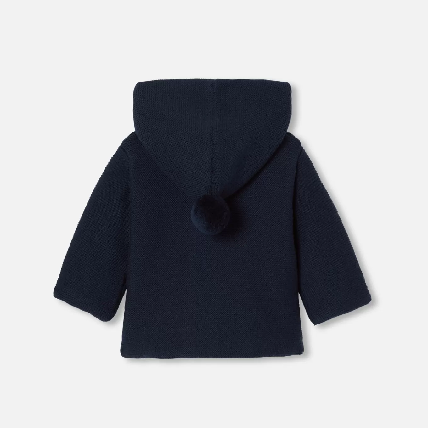 Clearance Jacadi Jäckchen für Babys aus Merinowolle MARINEBLAU HELL