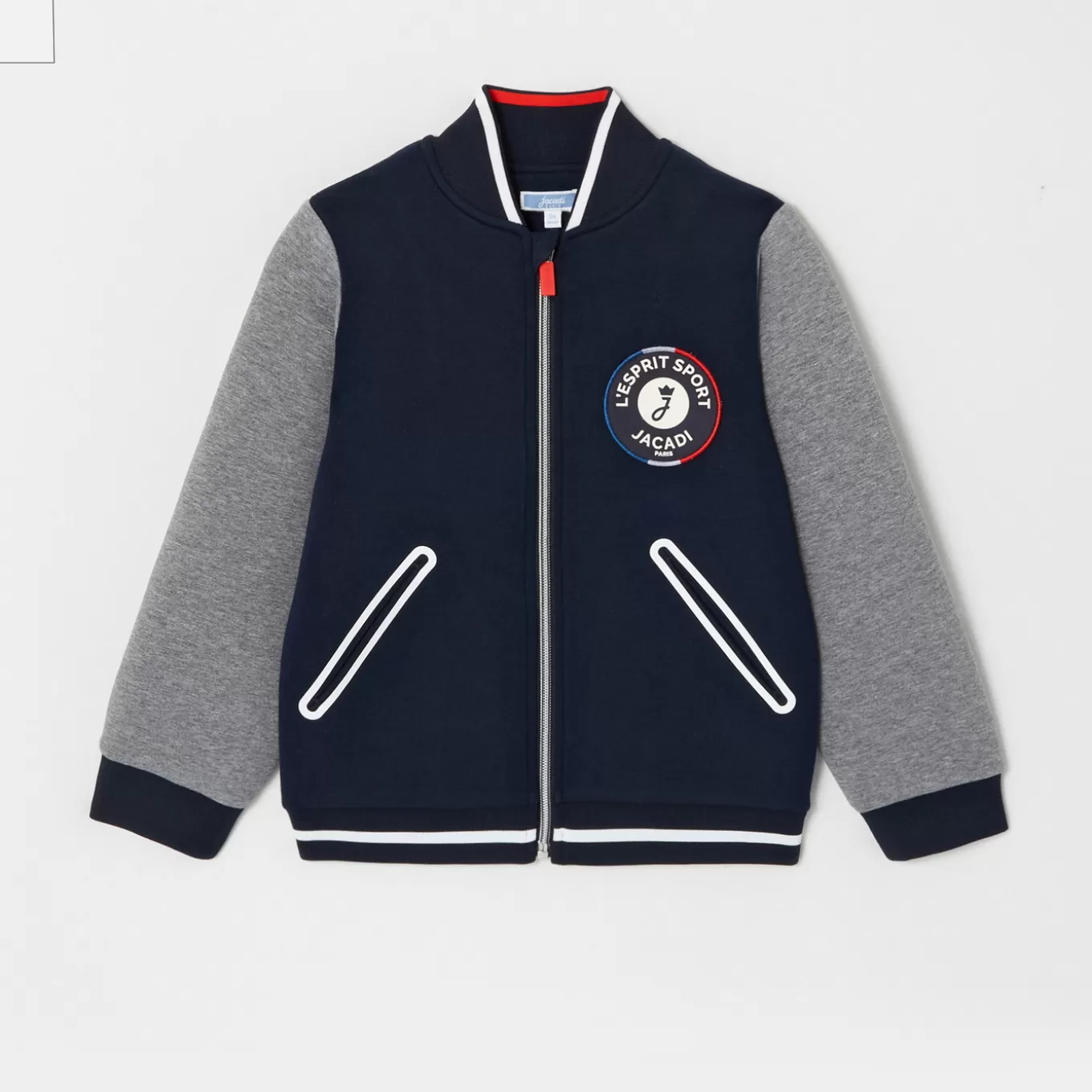 Best Sale Jacadi Jäckchen im College-Look für Jungen MARINEBLAU/GRAU
