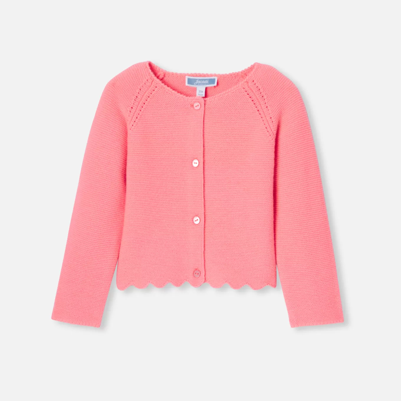 Clearance Jacadi Jäckchen Kleinkind Mädchen INDIEN ROSA