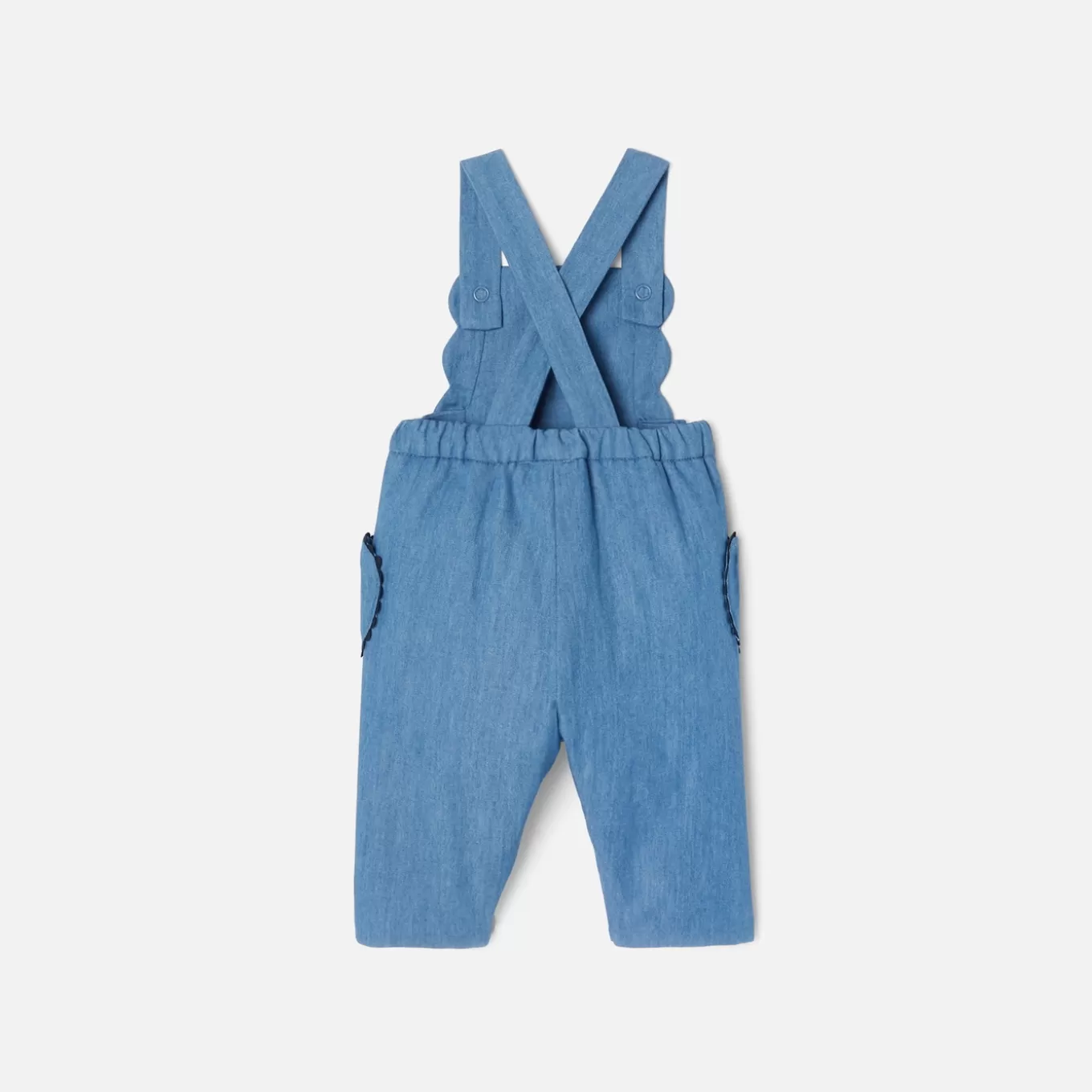 New Jacadi Jeanslatzhose für Mädchen JEANSDUNKELBLAU