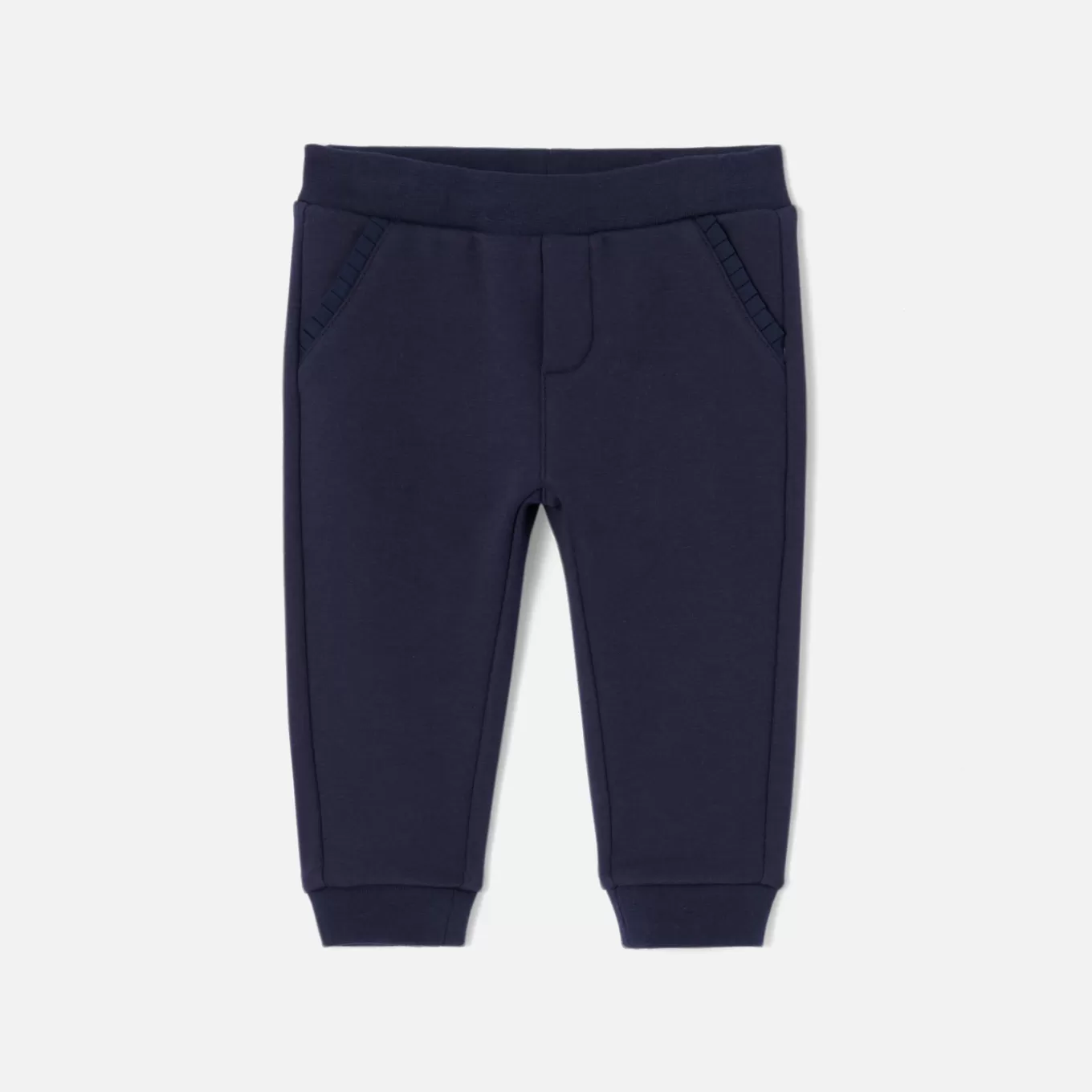 Store Jacadi Jogginghose aus Molton für Mädchen MARINEBLAU JACADI