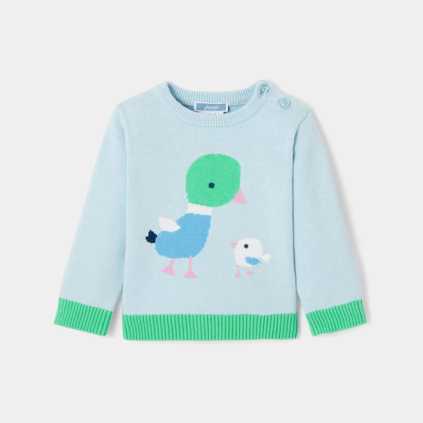 Online Jacadi Jungen-Pullover aus Bio-Baumwolle EISBLAU
