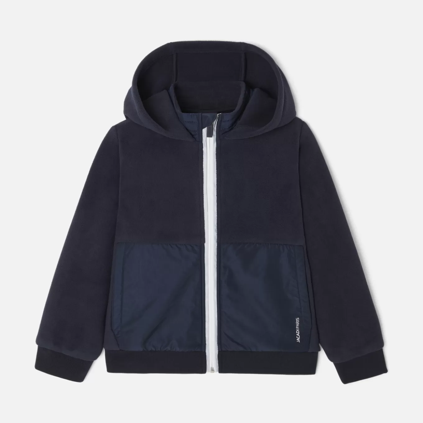 Best Sale Jacadi Jungen-Sweatshirt aus Mikrofleece mit Reißverschluss MARINEBLAU JACADI