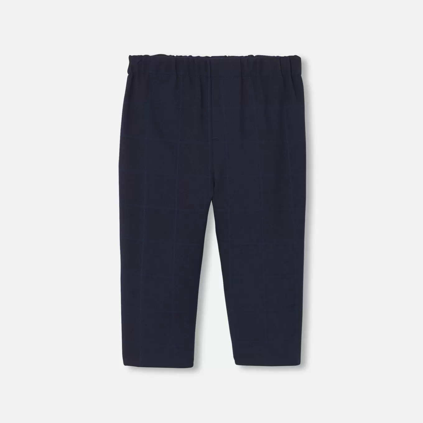 Store Jacadi Karierte Hose Kleinkind Junge MARINEBLAU/BLAU