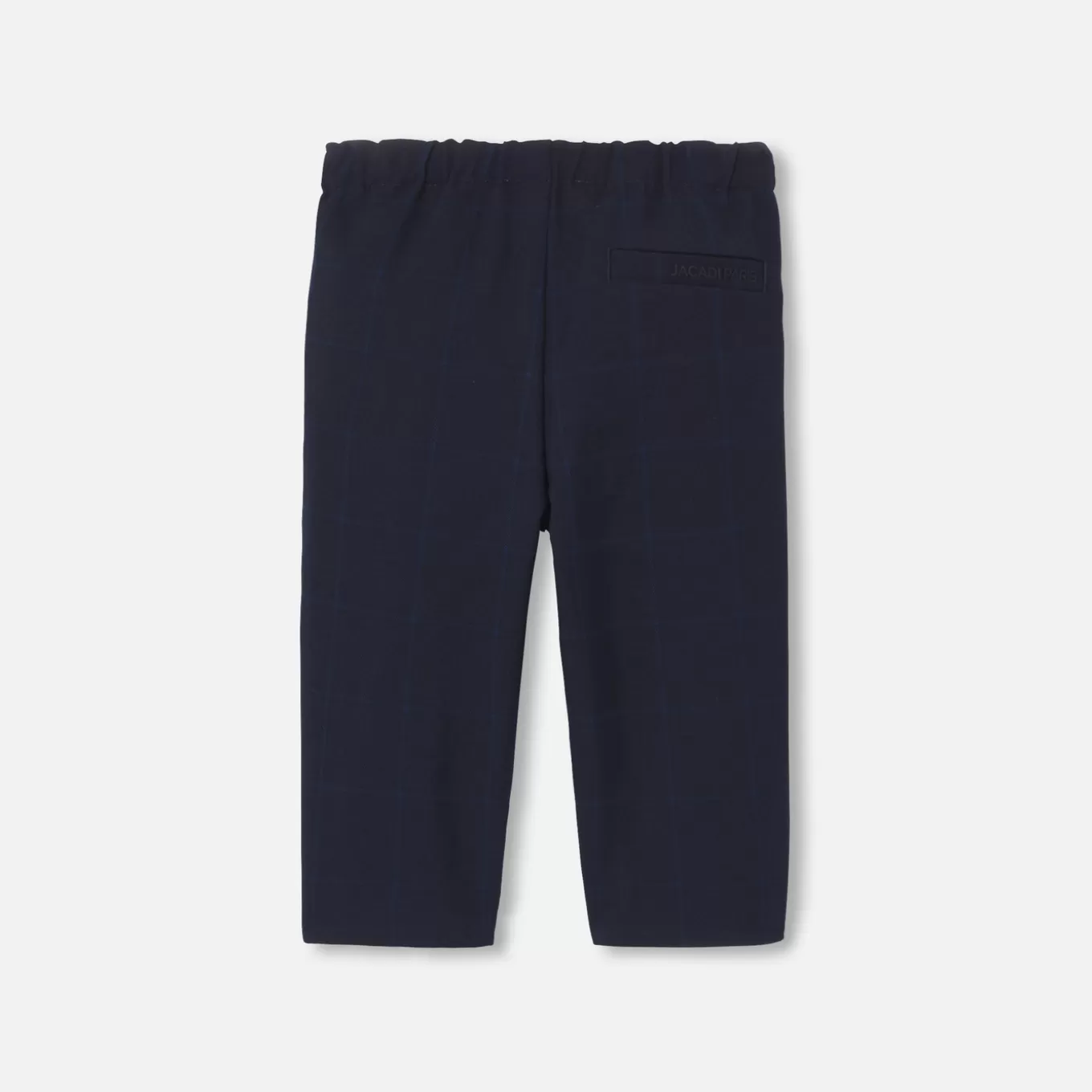Store Jacadi Karierte Hose Kleinkind Junge MARINEBLAU/BLAU