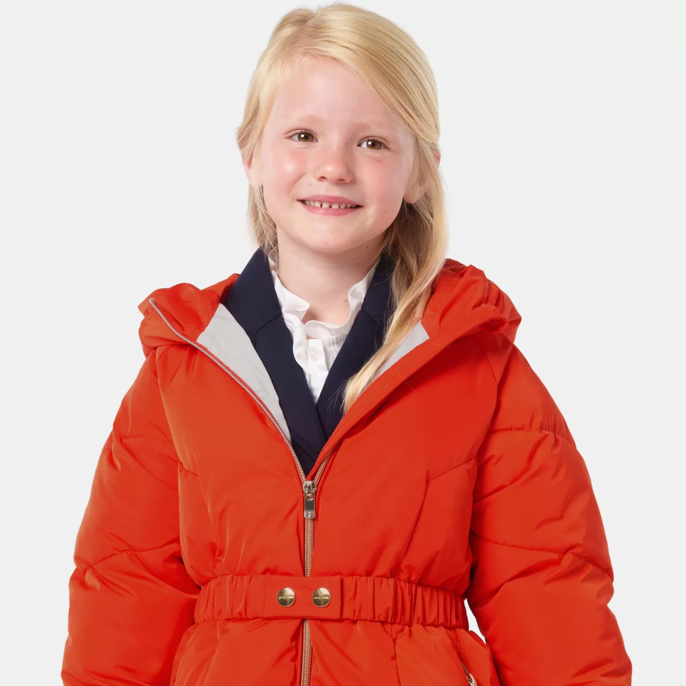 Cheap Jacadi Kinderanorak für Mädchen LEBENDIGES ORANGE