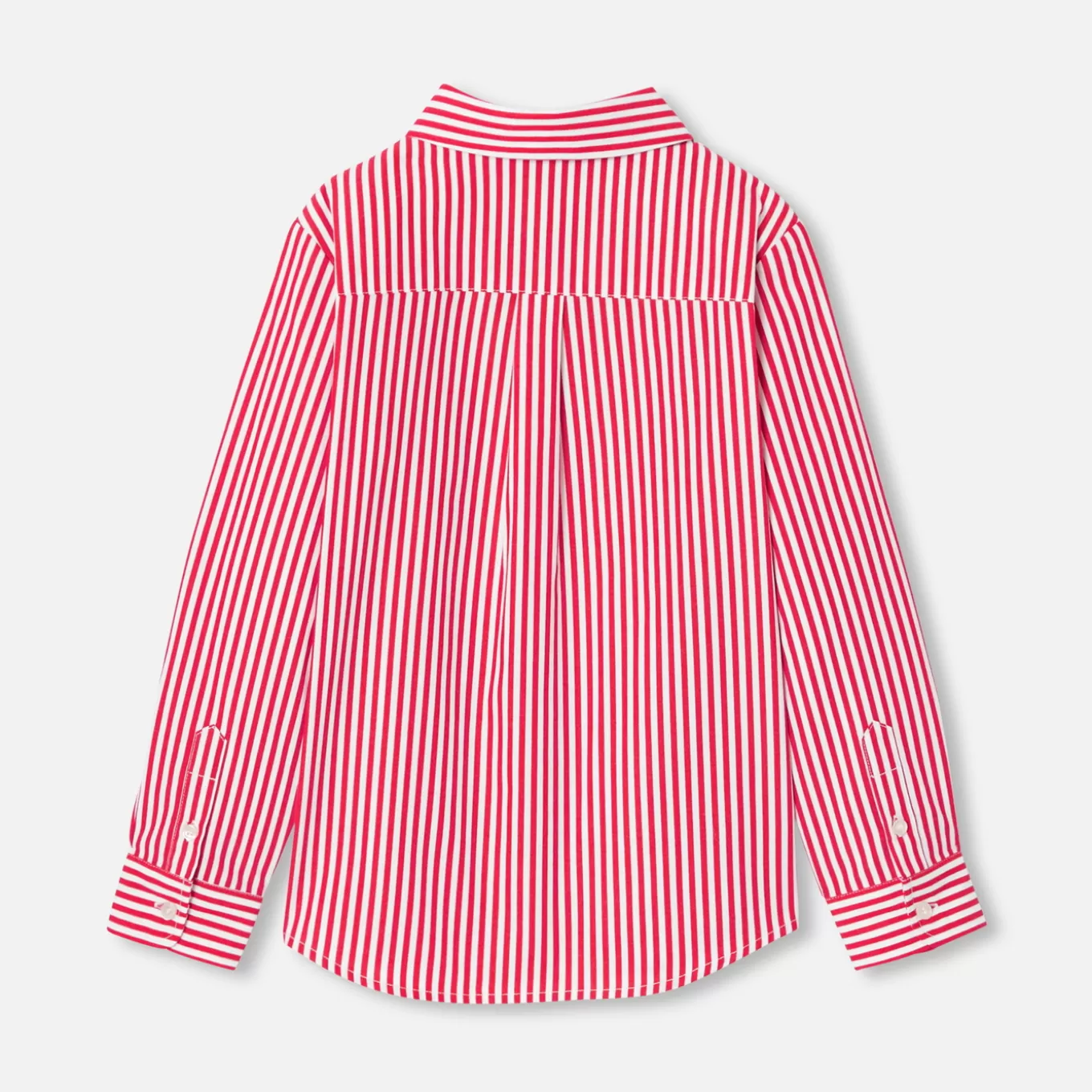 Shop Jacadi Kinderhemd aus gestreifter Popeline für Jungen WEISS/ROT