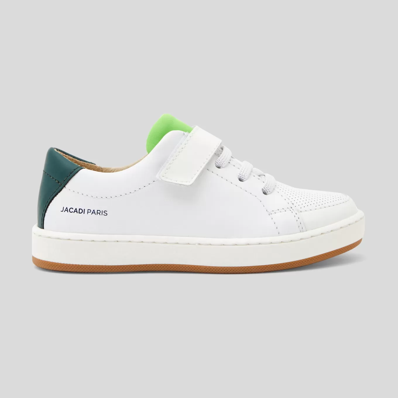New Jacadi Kindersneakers für Jungen WEISS/GRÜN