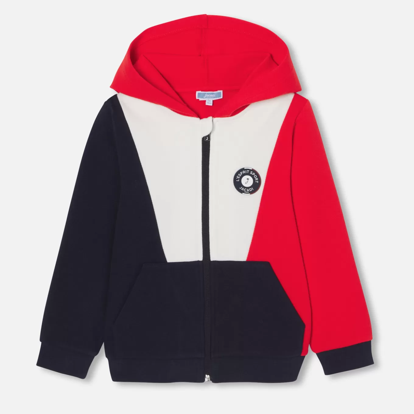Store Jacadi Kindersweater mit Kapuze MARINEBLAU/MEHRFARBIG