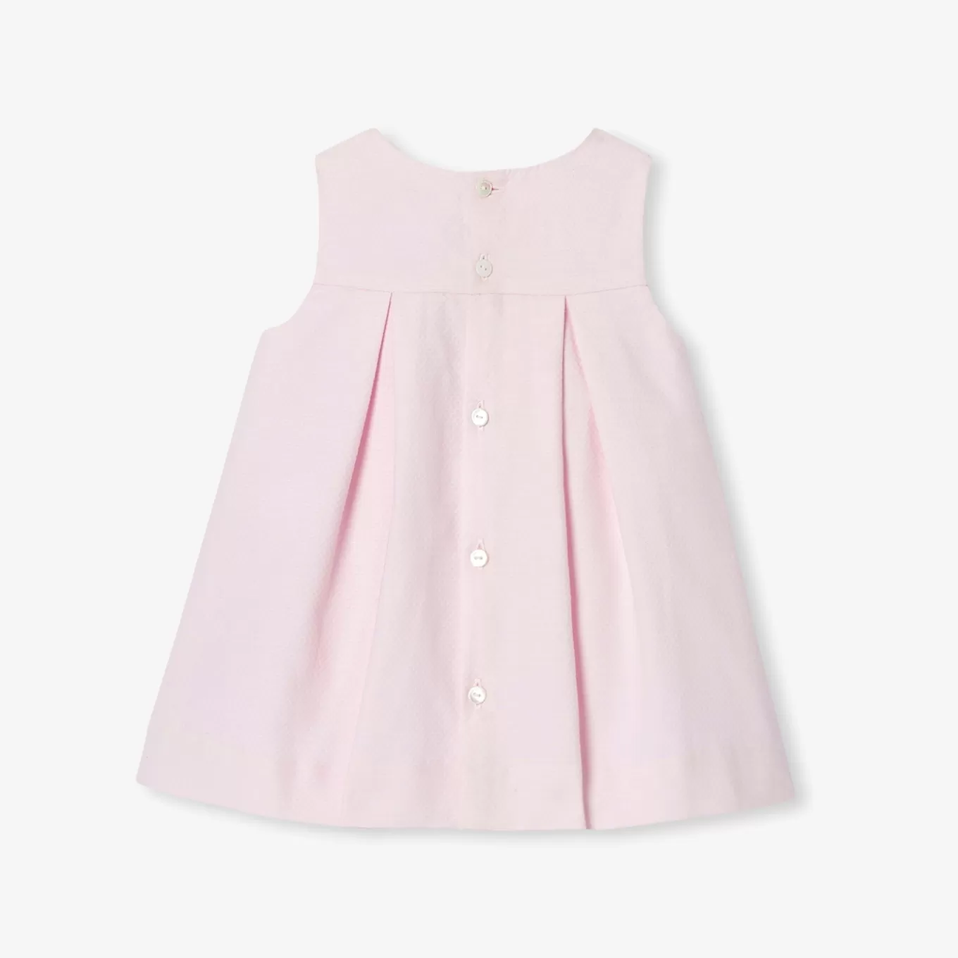 Flash Sale Jacadi Kleid aus Baumwollpiqué für Mädchen ROSA PUDER JACADI