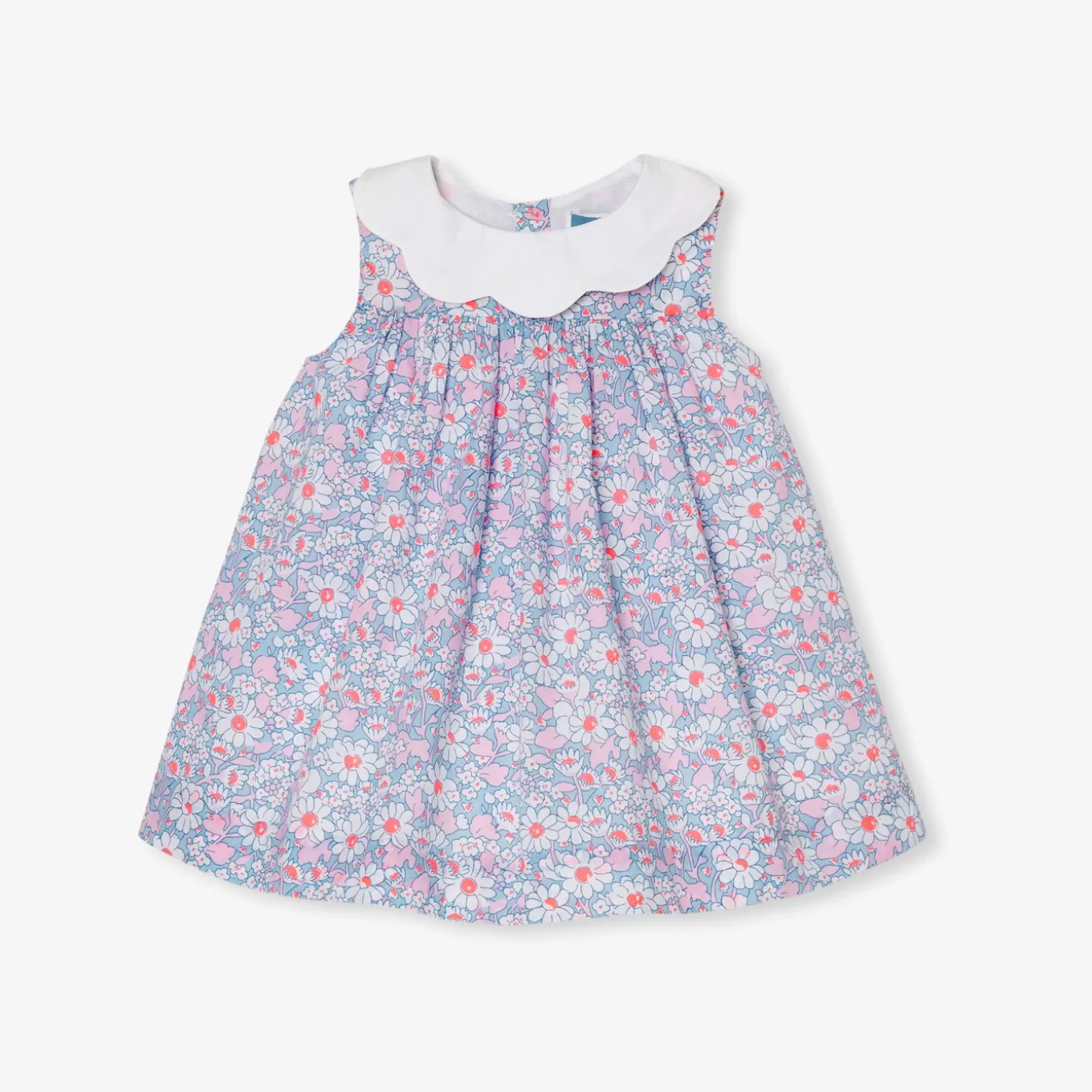 Hot Jacadi Kleid aus Liberty-Stoff für Mädchen MEHRFARBIG