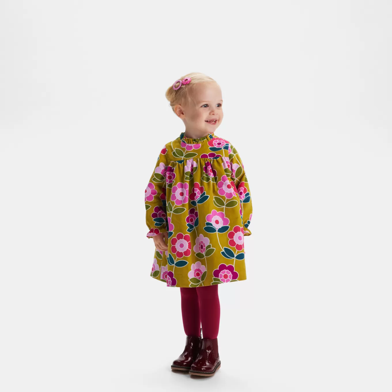 Cheap Jacadi Kleid aus Samt Kleinkind Mädchen KÜMMEL
