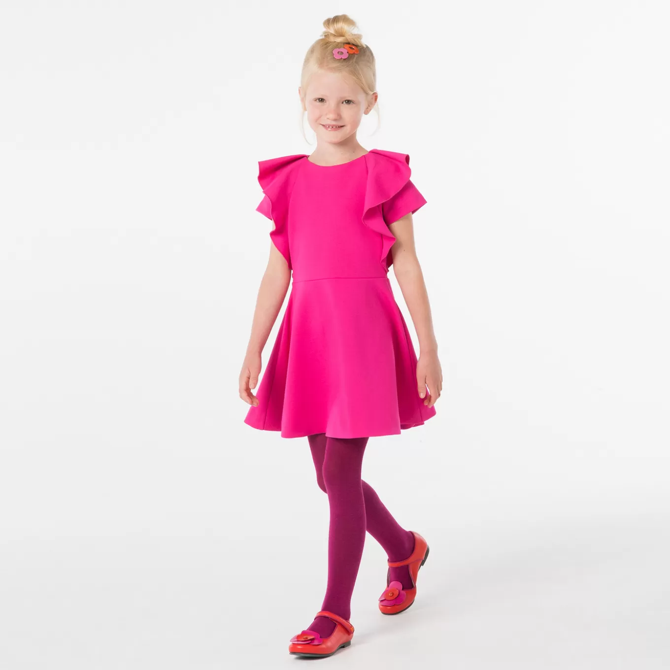 Shop Jacadi Kleid für Mädchen, aus Milano ROSA COUTURE