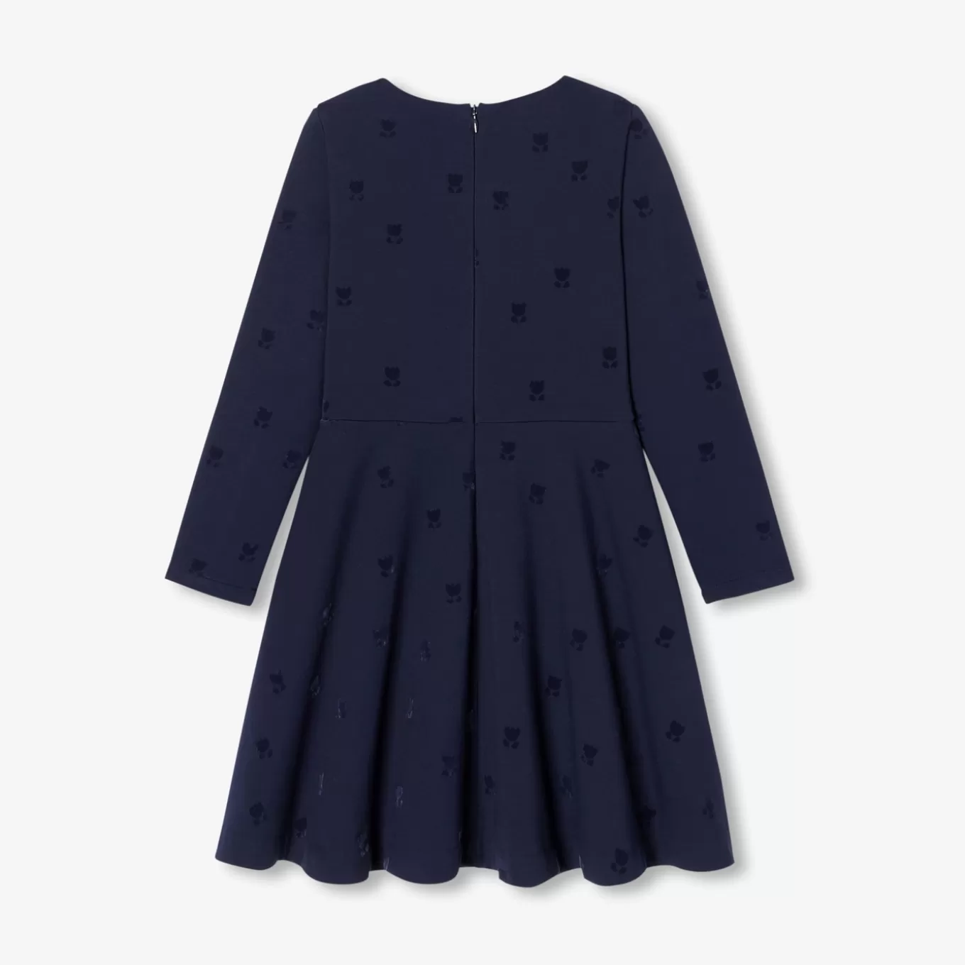 Flash Sale Jacadi Kleid für Mädchen aus Molton MARINEBLAU JACADI