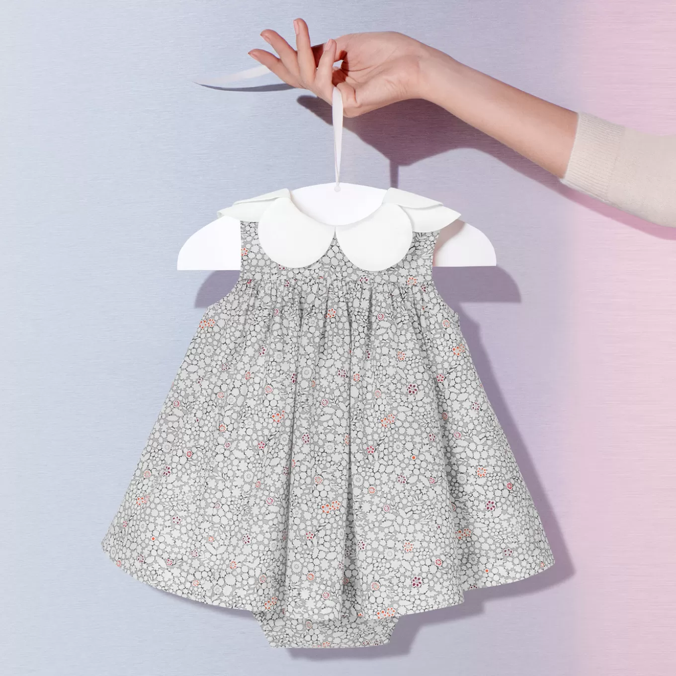 Cheap Jacadi Kleid Mein erstes für Mädchen WEISS/MEHRFARBIG